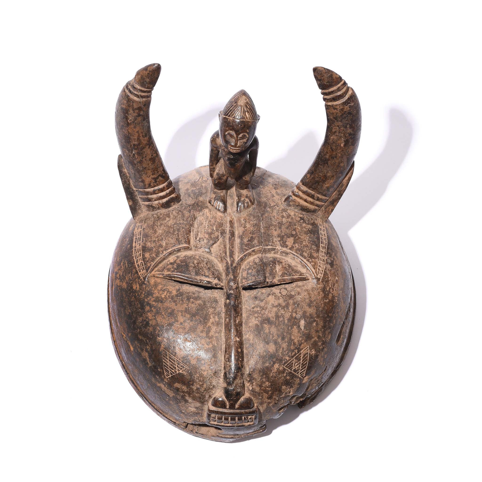 Carved Senufo Helmet Mask - Ca 1920 - Image 6