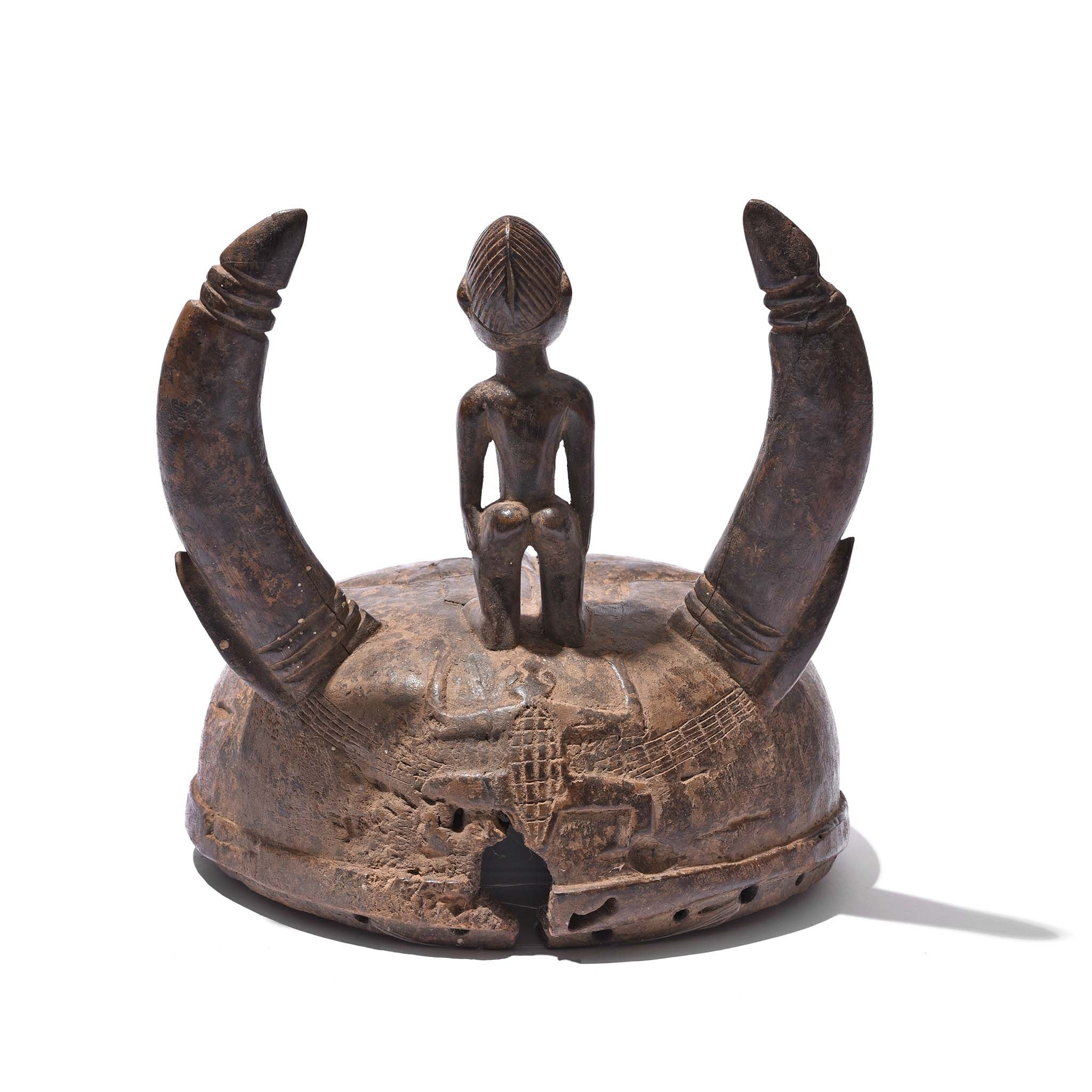 Carved Senufo Helmet Mask - Ca 1920 - Image 7