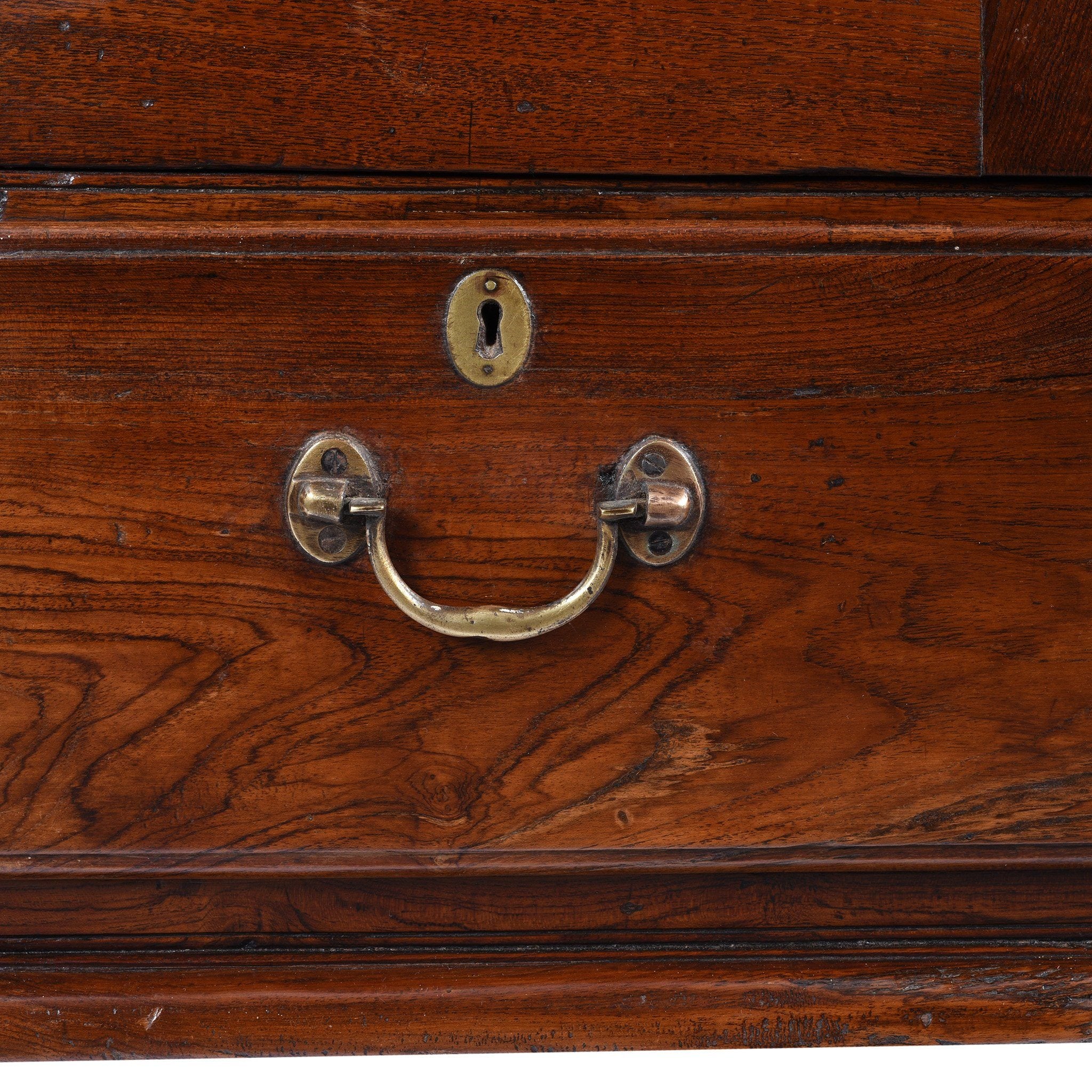 Anglo Indian Linen Cabinet Made from Golden Teak - 19thC - Image 5