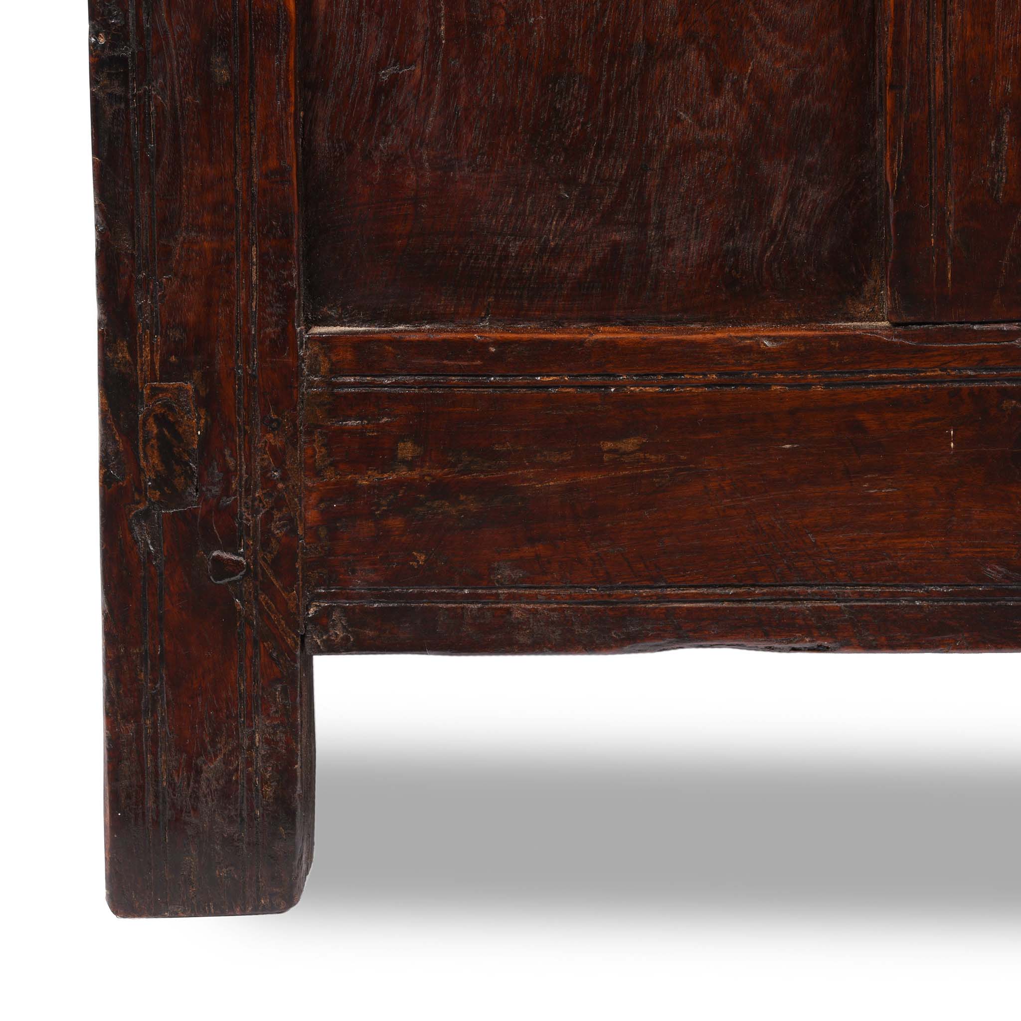 Teak Stick Chest From Banswara Tribal Area - 19thC - Image 7