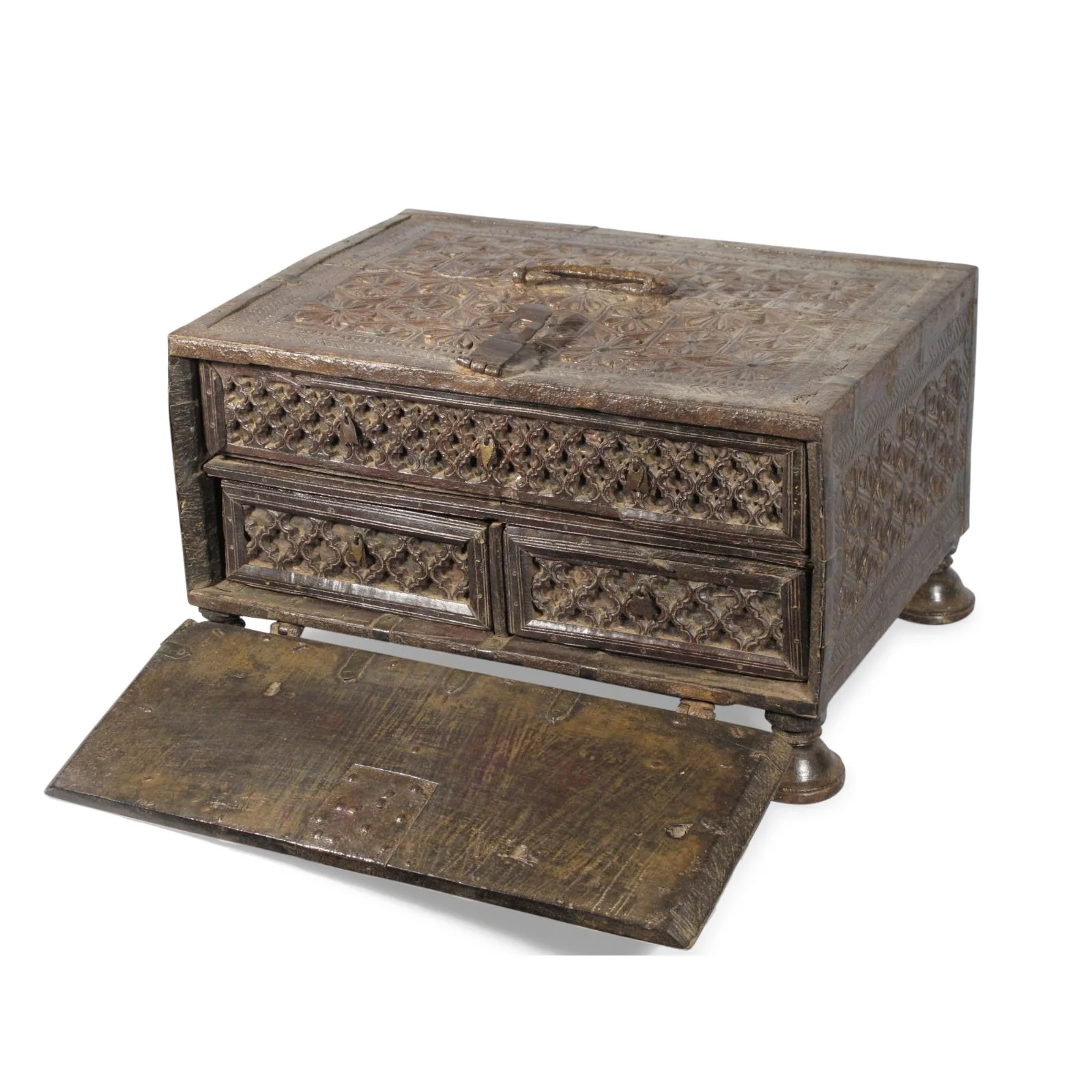 Jewellery Box (Exceptional Quality) from Bikaner - 18thC - Image 3