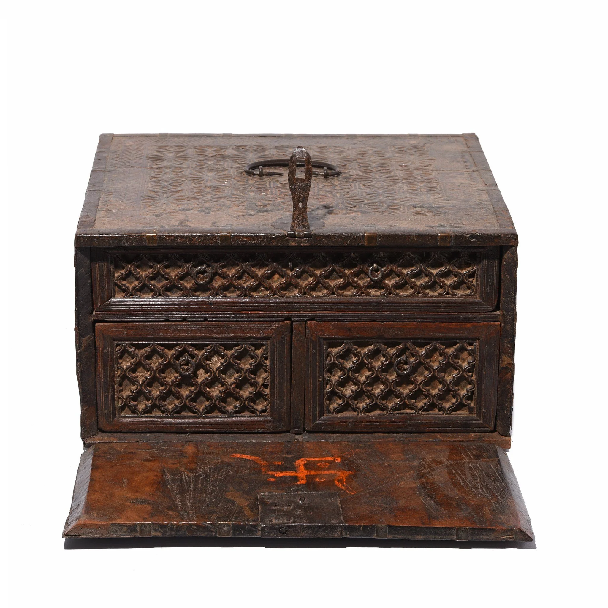 Exceptional Quality Jewellery Box from Rajasthan - 18thC - Image 3