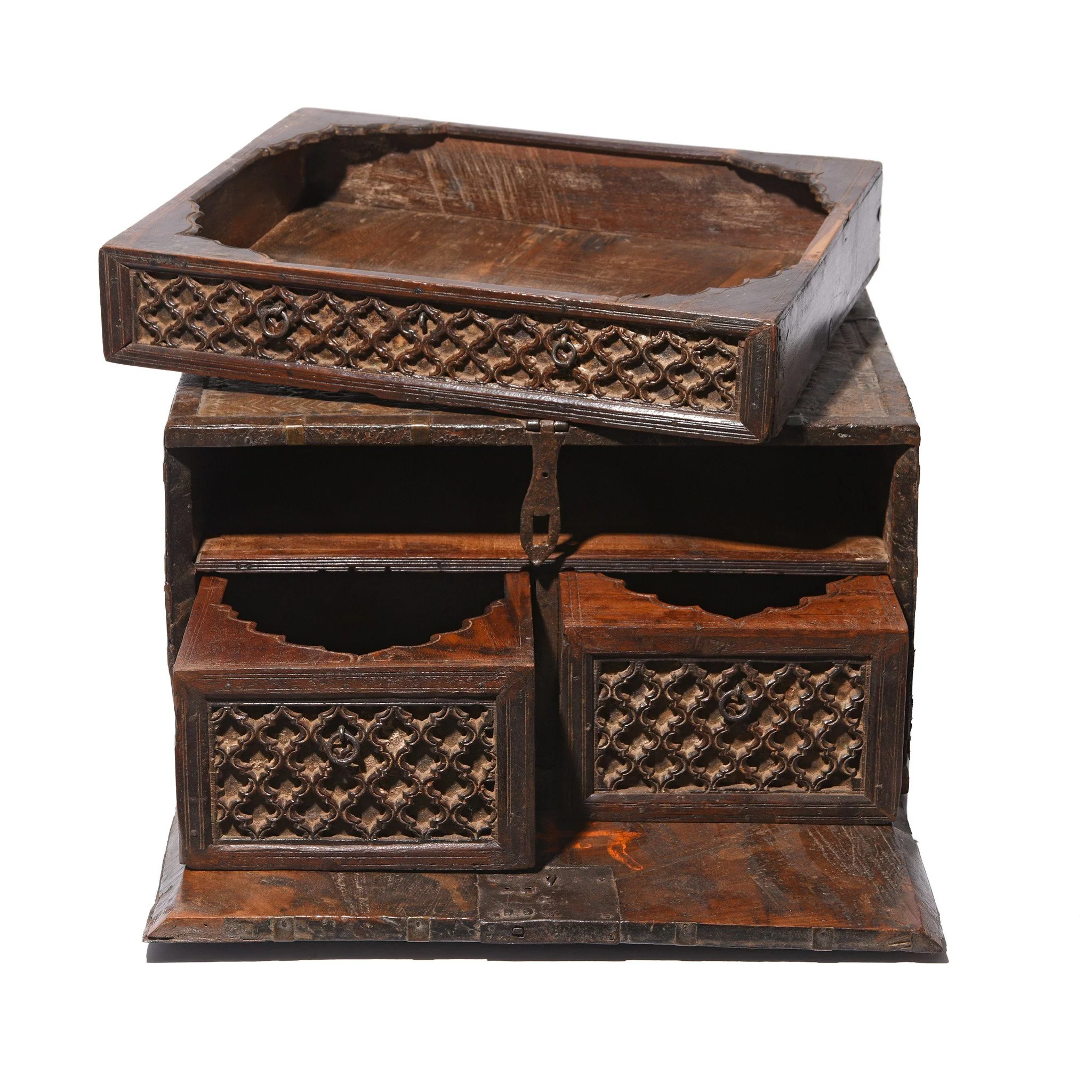 Exceptional Quality Jewellery Box from Rajasthan - 18thC - Image 4