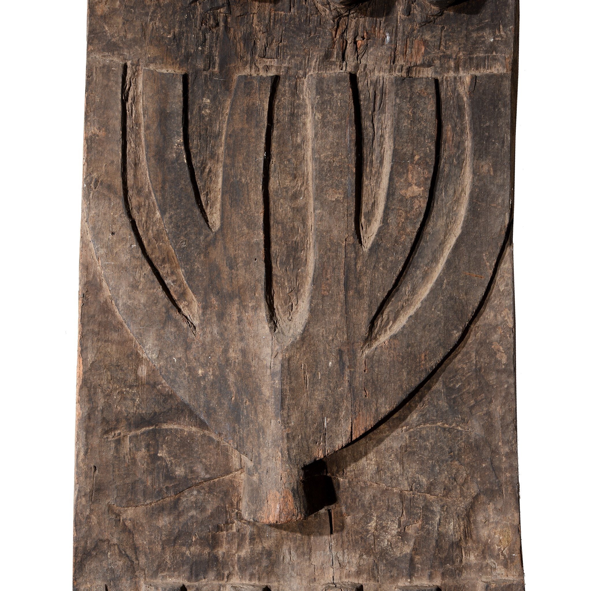 Carved Tribal Totem Panel from Nagaland - 19thC - Image 3