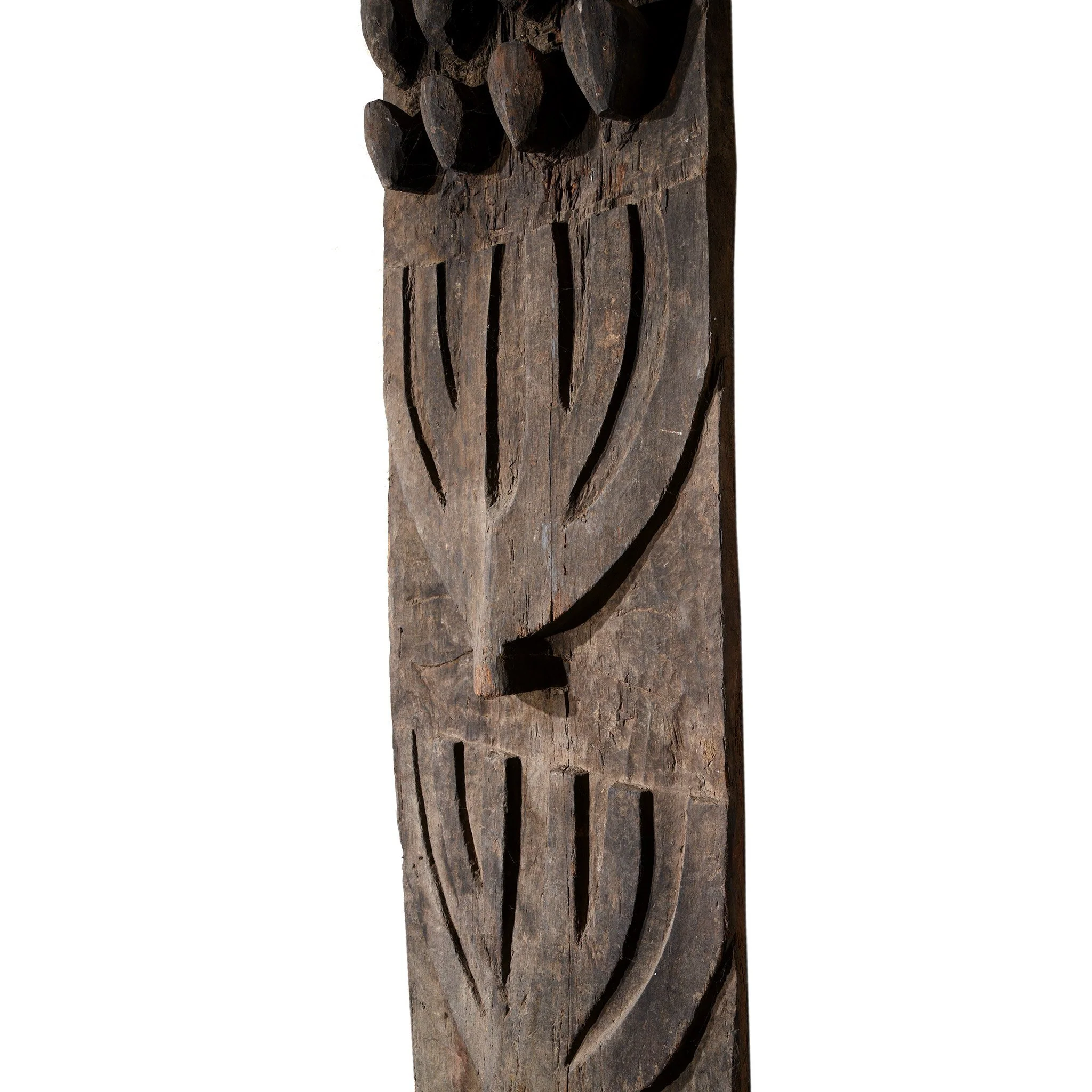 Carved Tribal Totem Panel from Nagaland - 19thC - Image 6