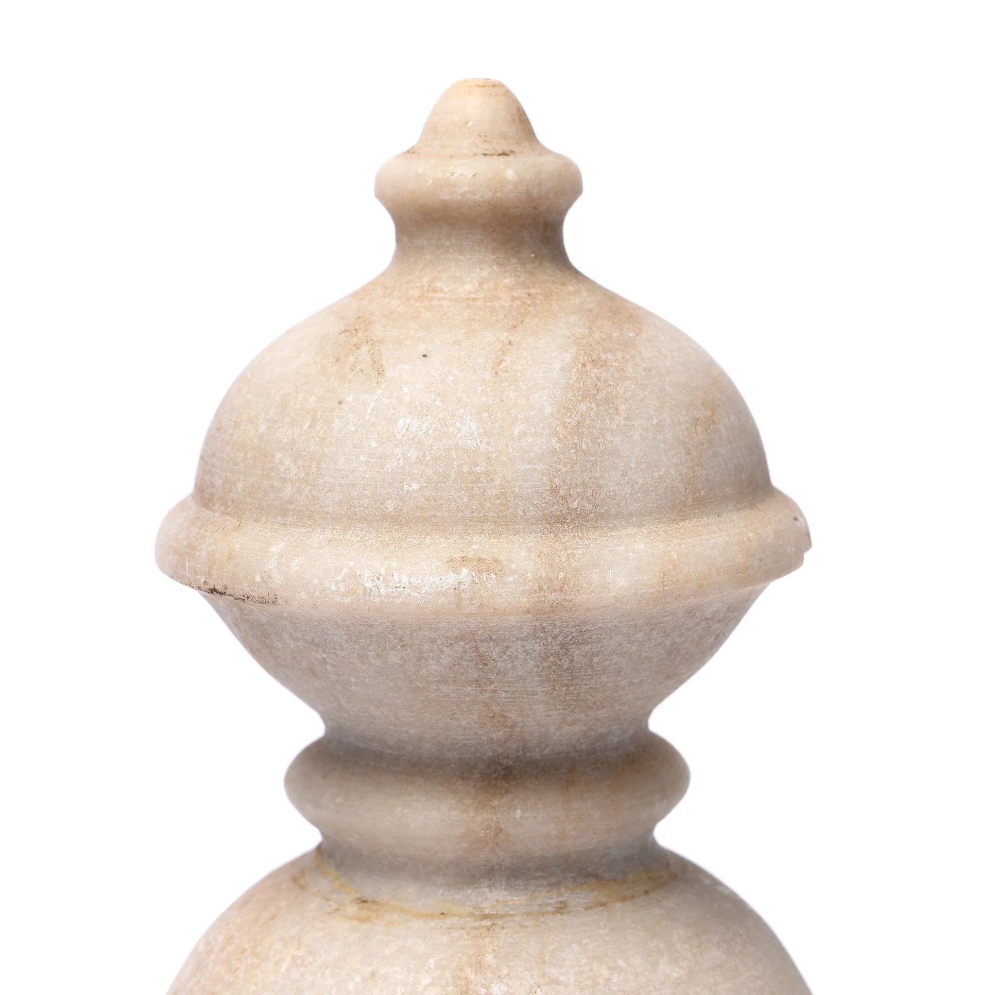 Hand Carved Marble Mughal Style Paperweight - Image 3