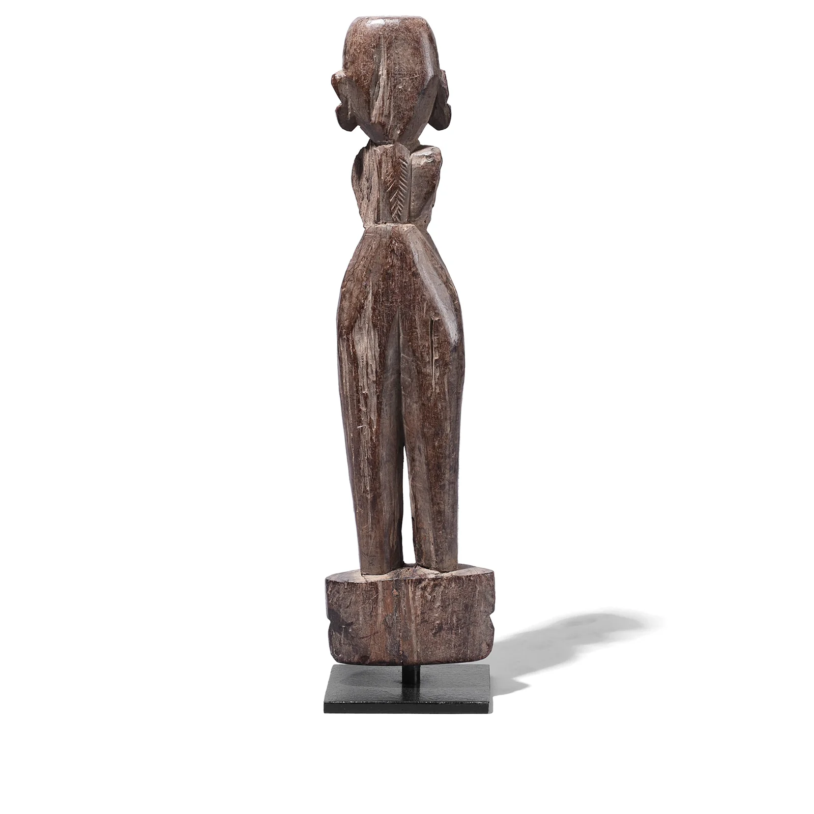 Rosewood Vishnu / Laxshmi Bommai Doll From Kerala - 1930'S - Image 4