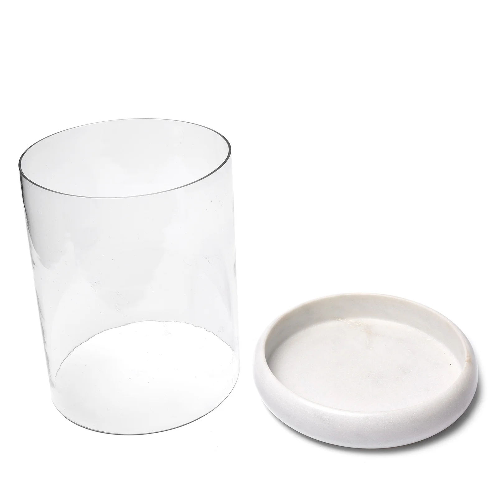 Glass & Marble Storm Lamp - Image 8