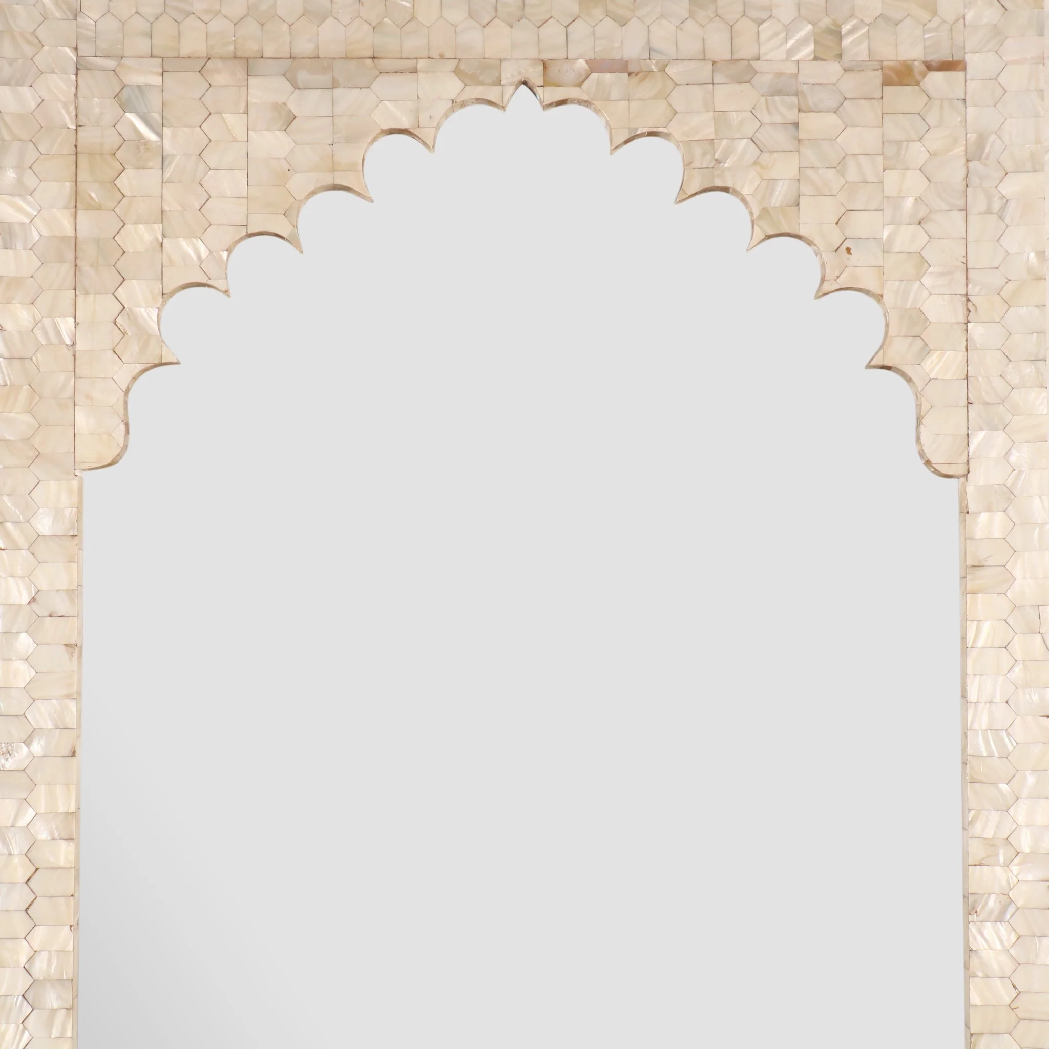 Mother Of Pearl Mughal Style Mirror - Image 3