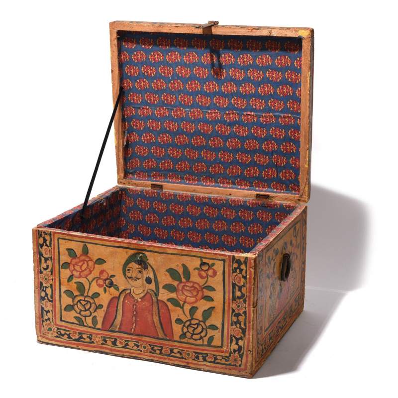 Painted Box From Shekhawati - 19thC - Image 3
