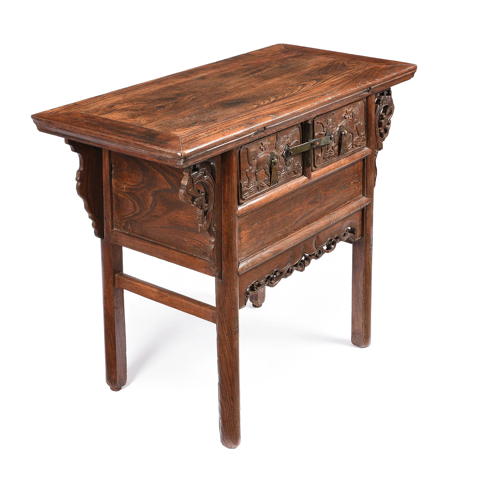 Carved Coffer Table From Shanxi - 18th Century - Image 3
