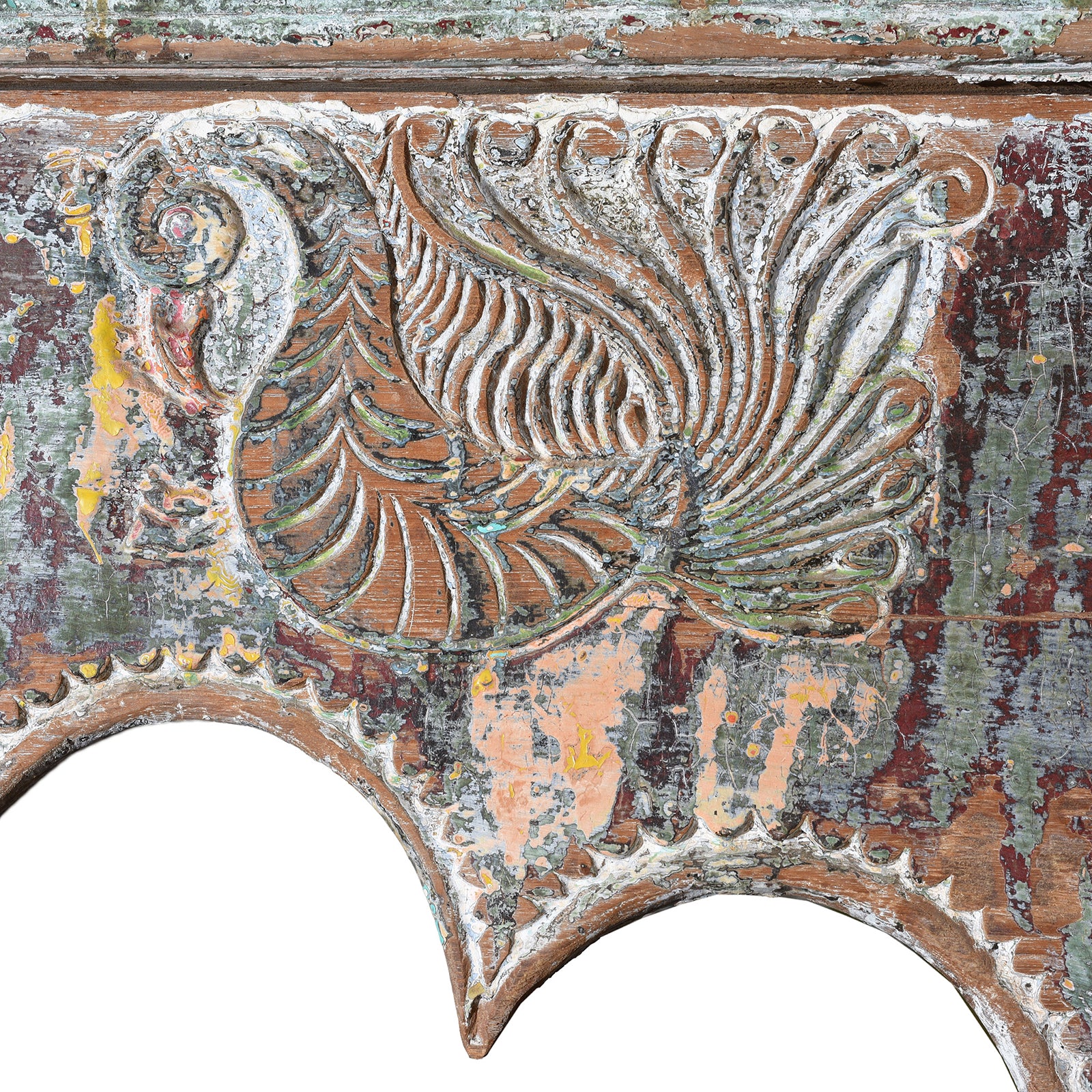 Carved & Painted Pavilion From Kutch - Early 19th Century - Image 8