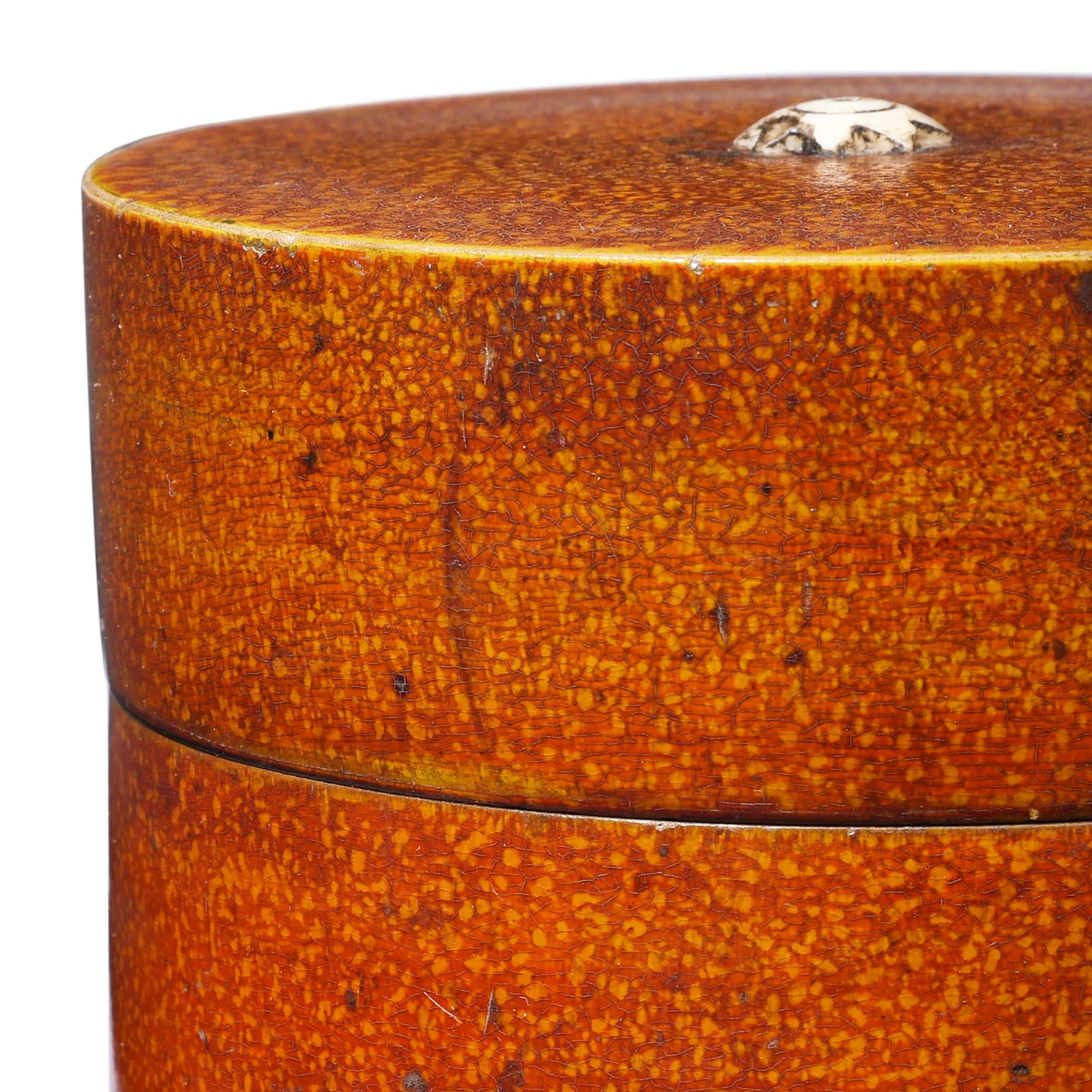 Spotted Lacquer Pot From Barmer - 19th Century - Image 3