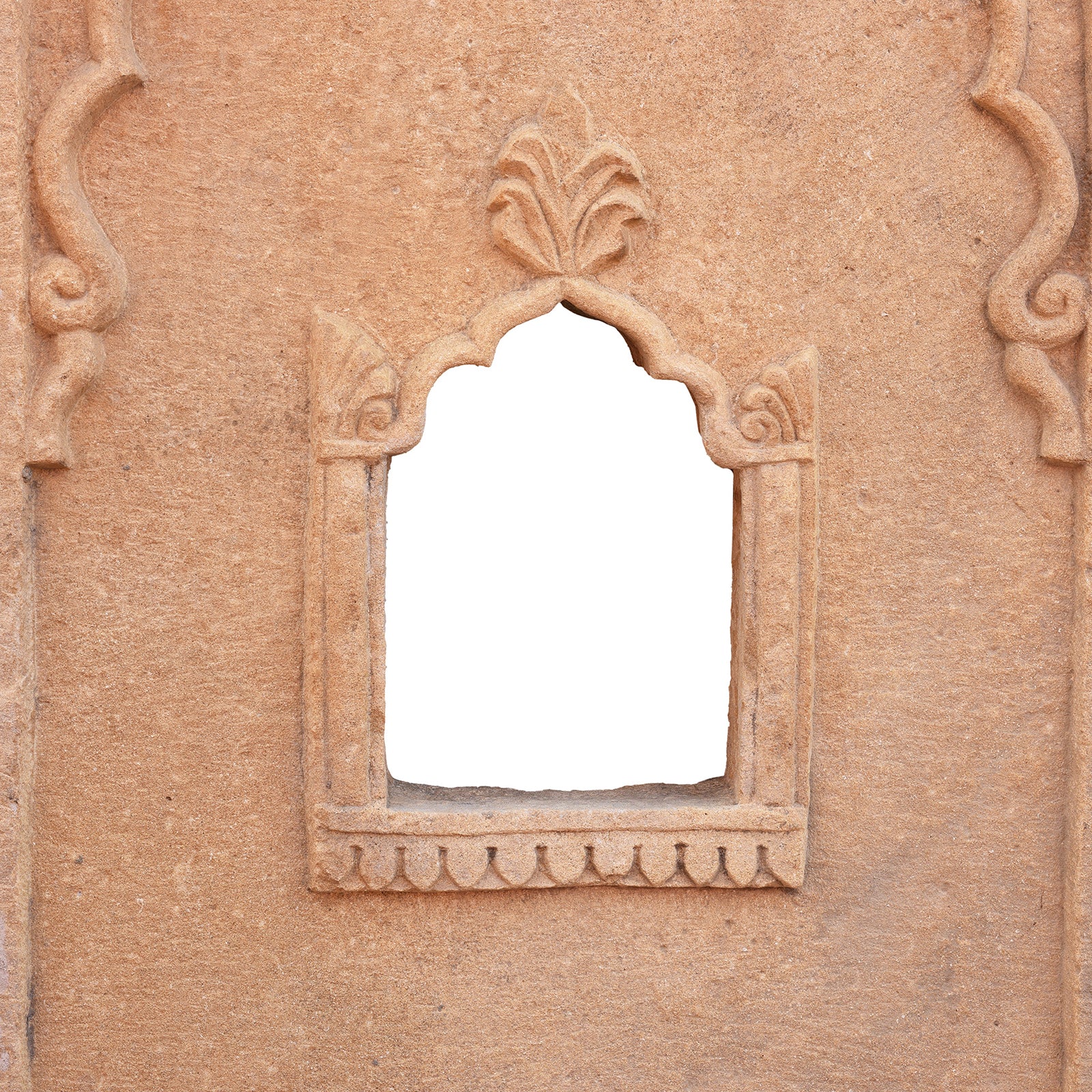 Carved Indian Stone Jharoka Panel From Jaisalmer - 19th Century - Image 4