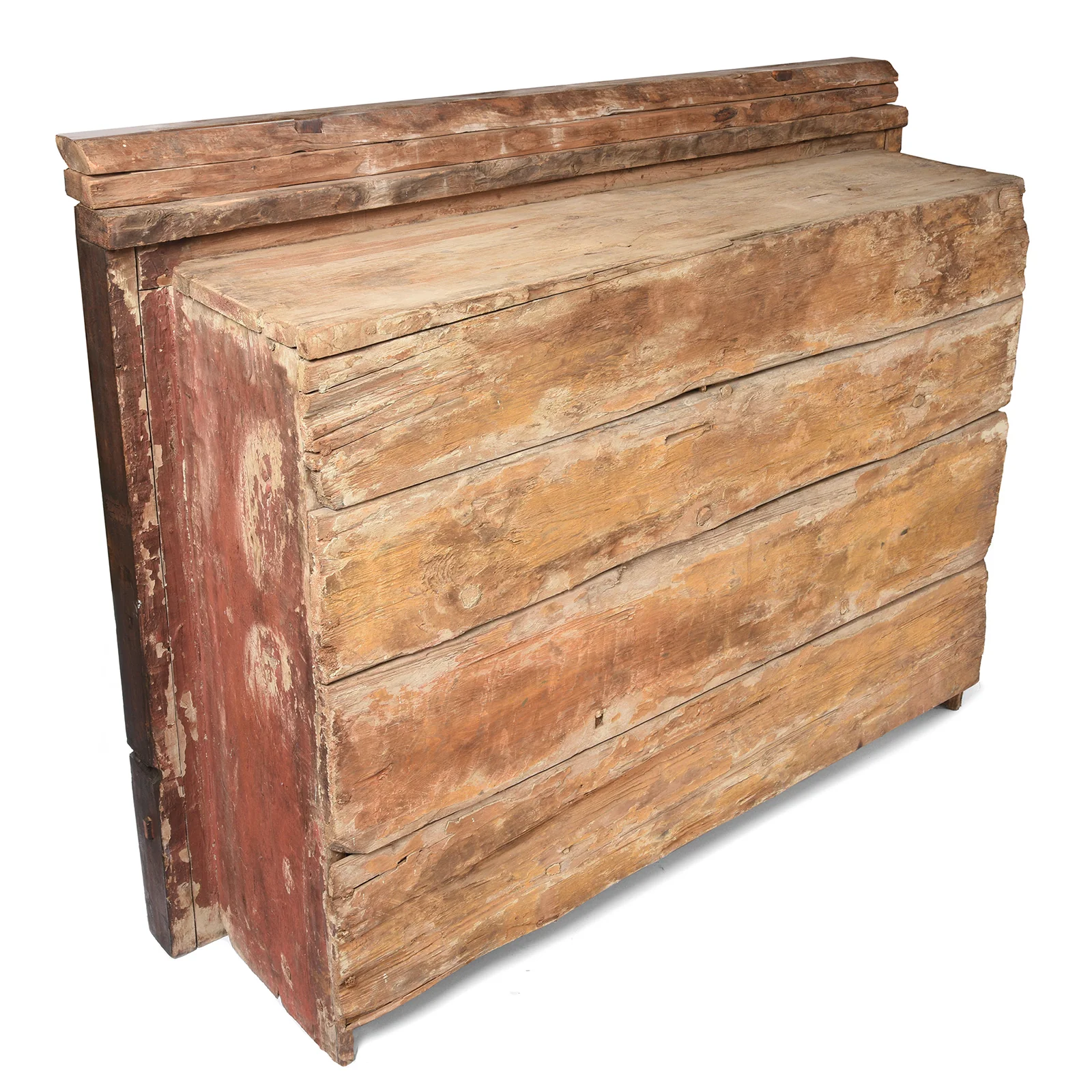 Painted Tibetan Chosham Shrine Cabinet - Early 19th Century - Image 10