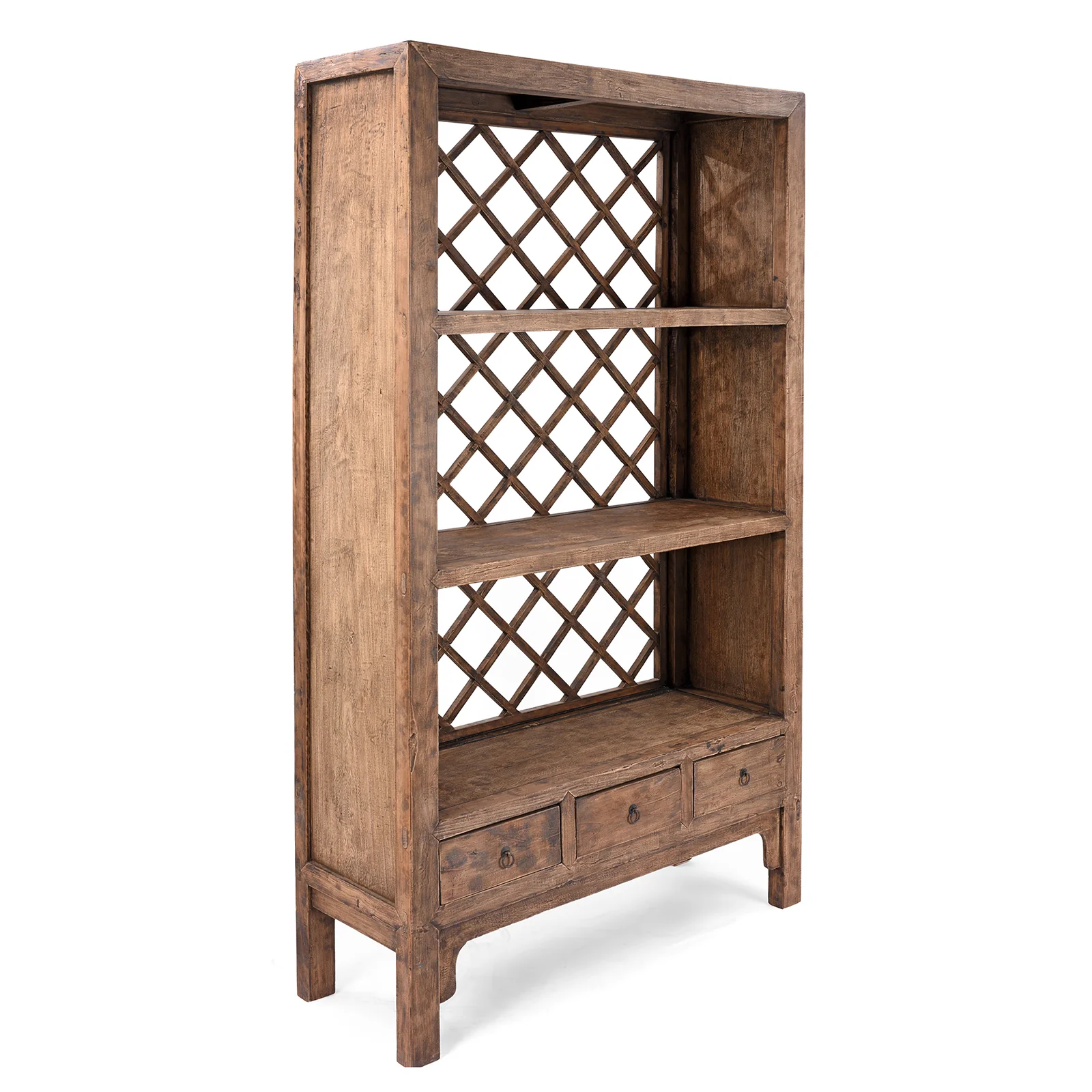 Lattice-Backed Shelving Unit - Image 3