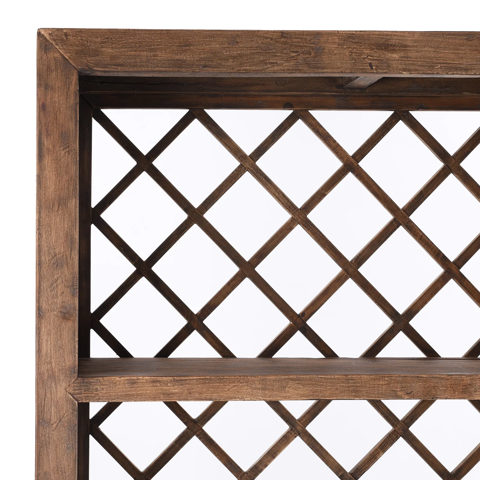 Lattice-Backed Shelving Unit - Image 6