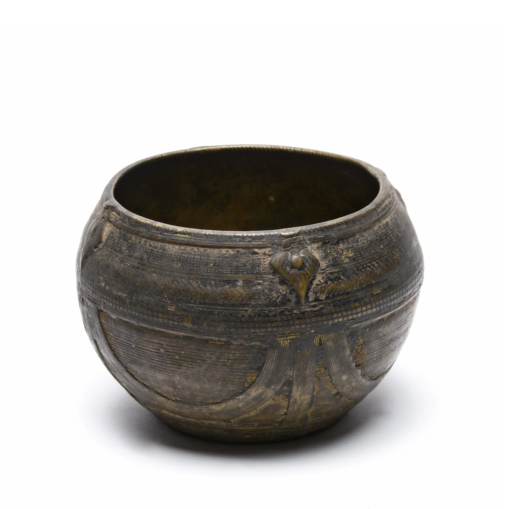 Brass Rice Measure From Orissa - Early 20th Century - Image 3