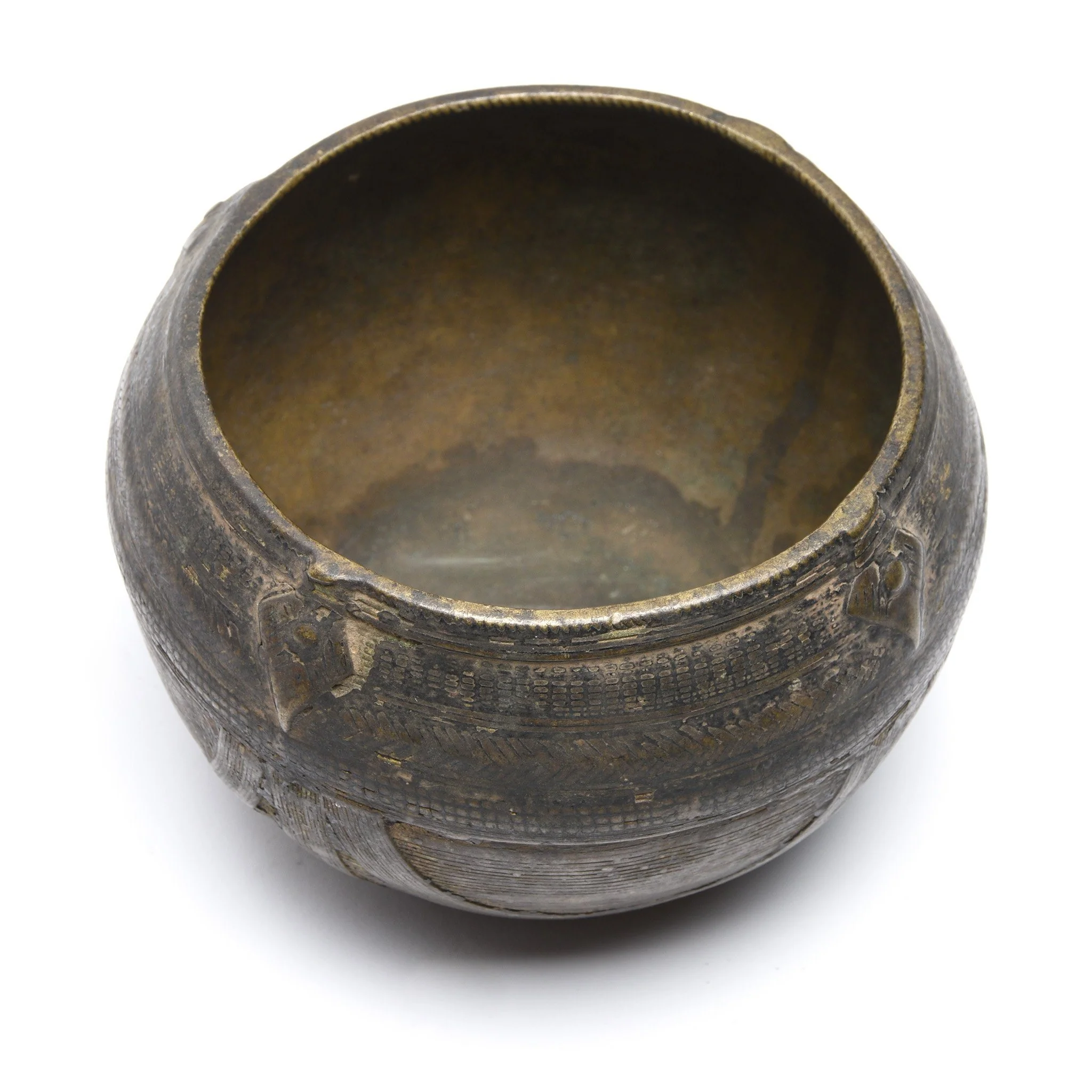 Brass Rice Measure From Orissa - Early 20th Century - Image 4