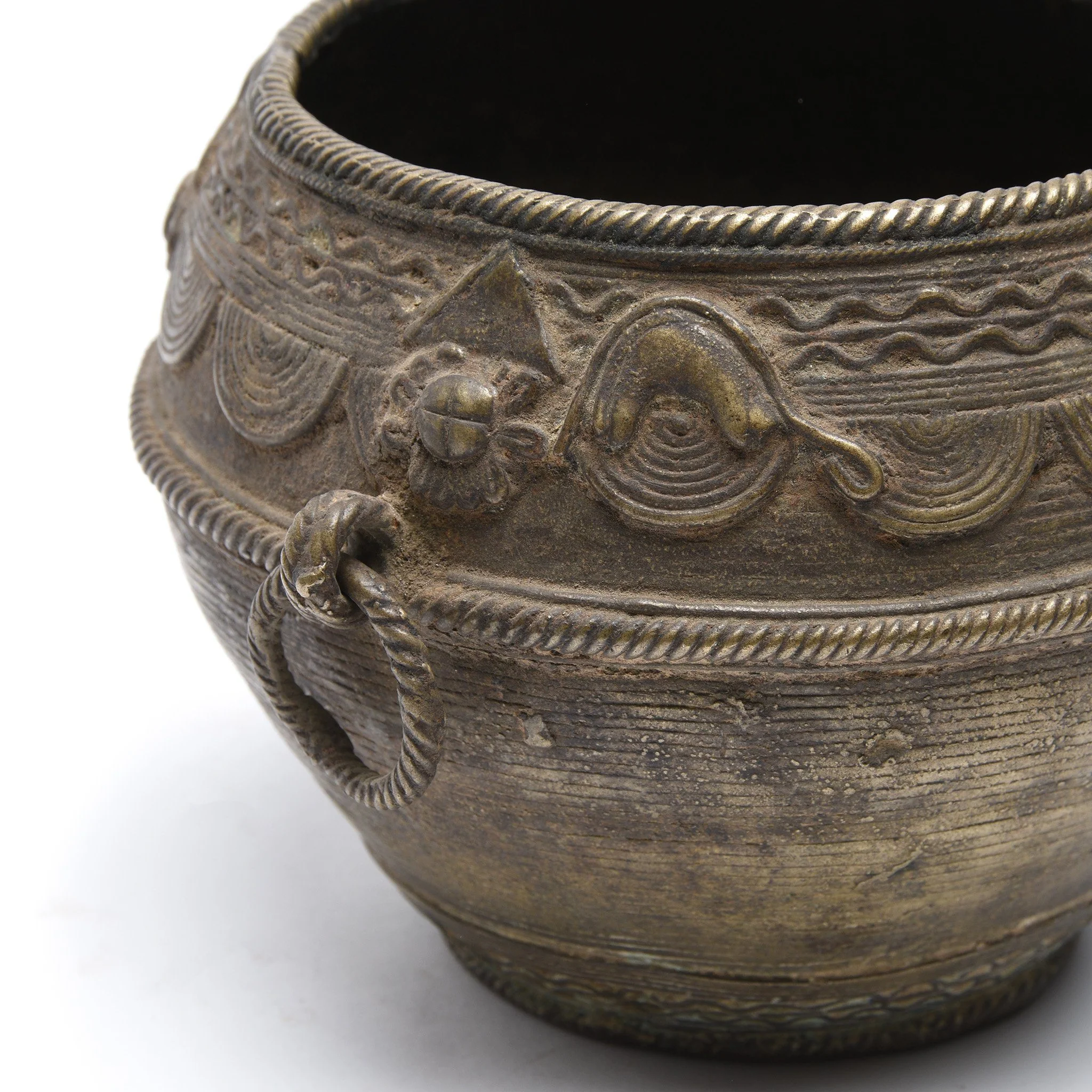 Brass Rice Measure From Orissa - Early 20th Century - Image 5