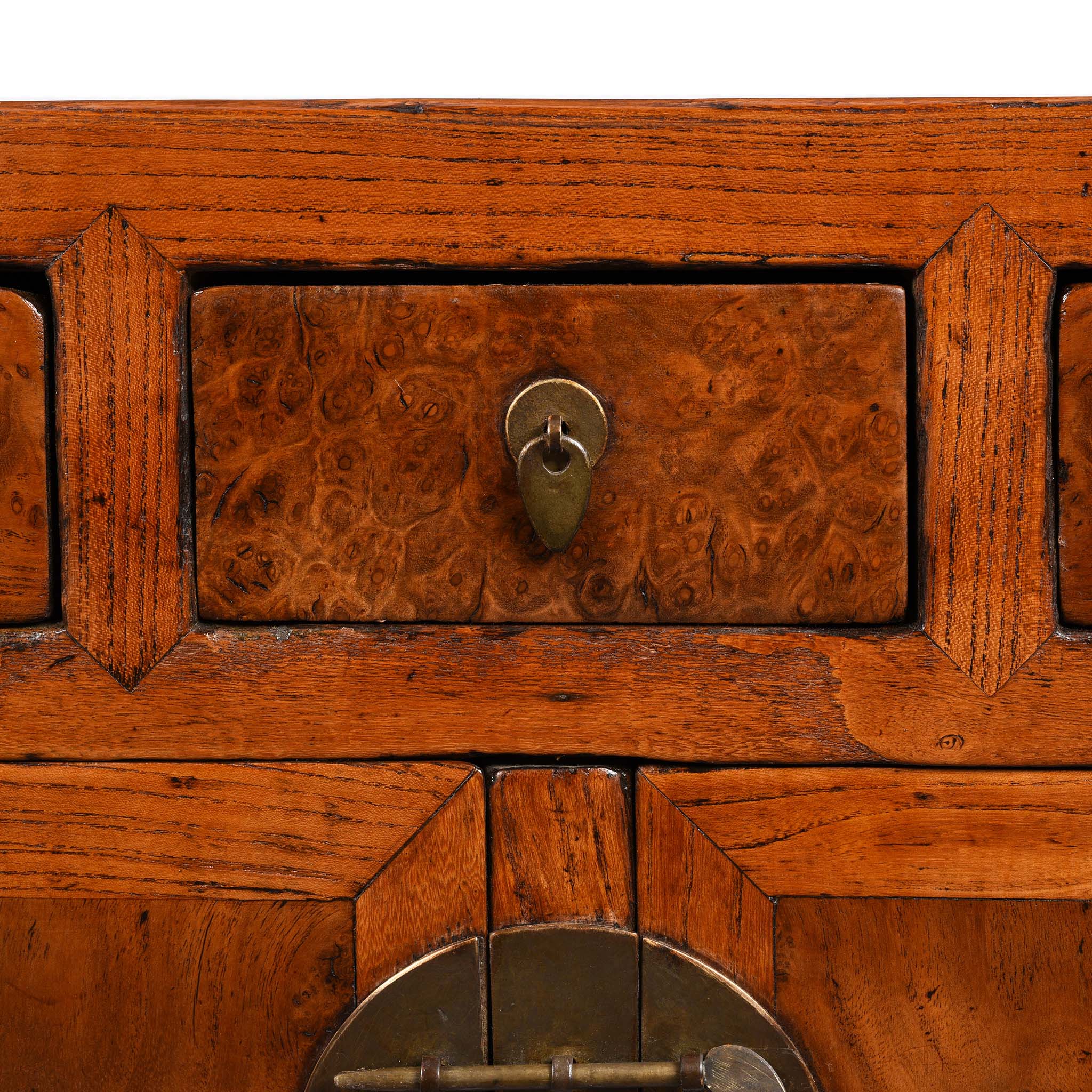 Burr Kang Low Cabinet From Tianjin - 19th Century - Image 12