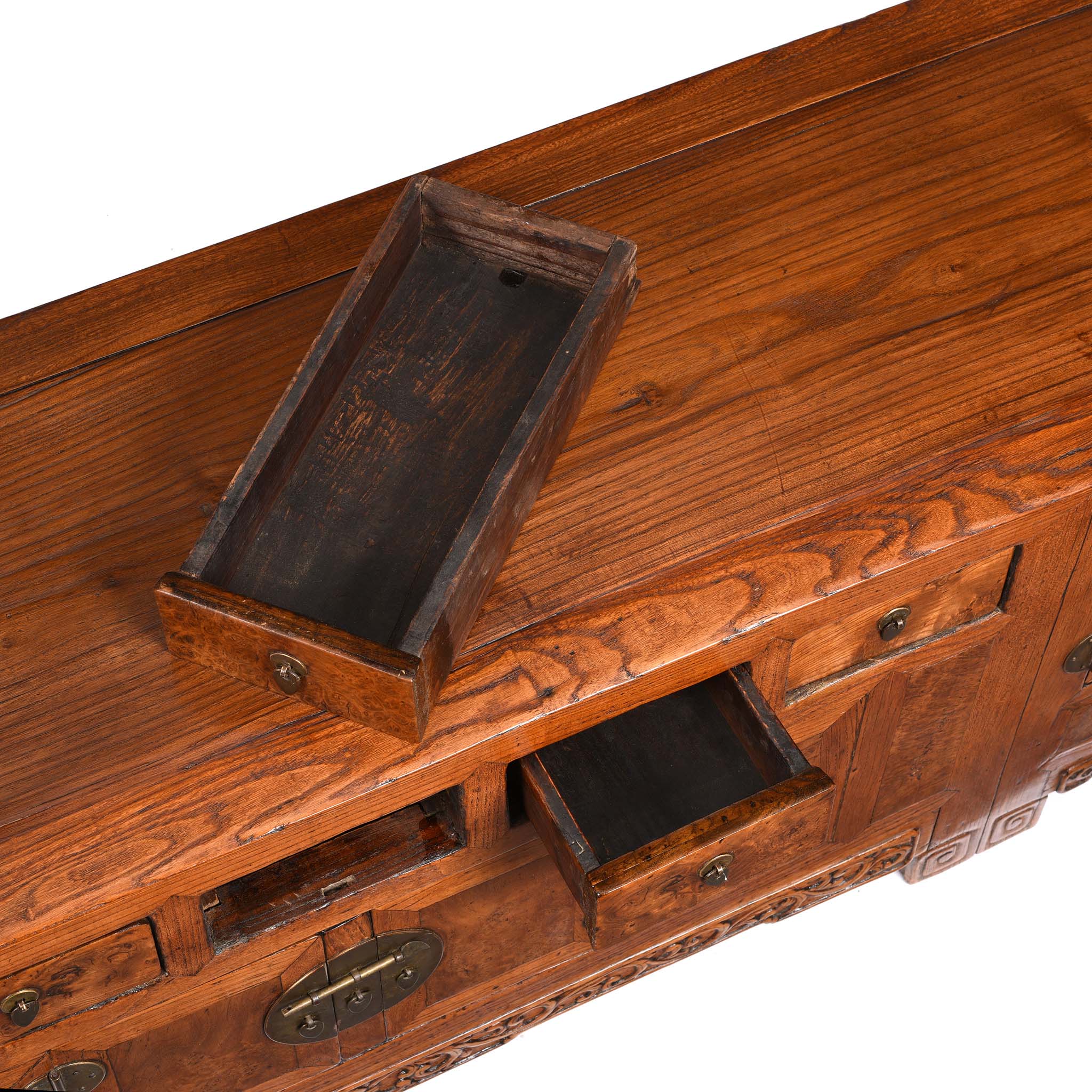 Burr Kang Low Cabinet From Tianjin - 19th Century - Image 7