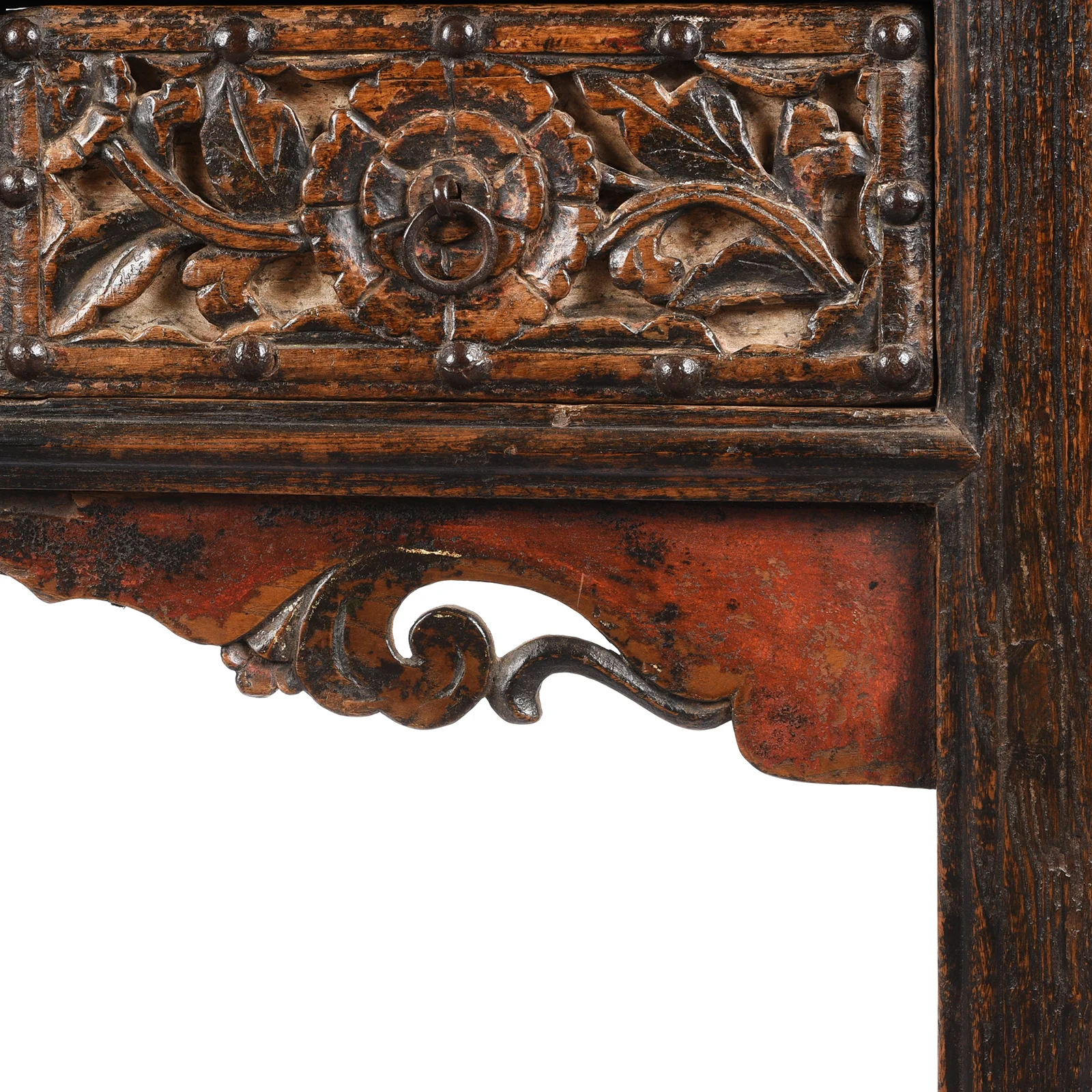 Carved Coffer Table From Shanxi - Early 19th Century - Image 7