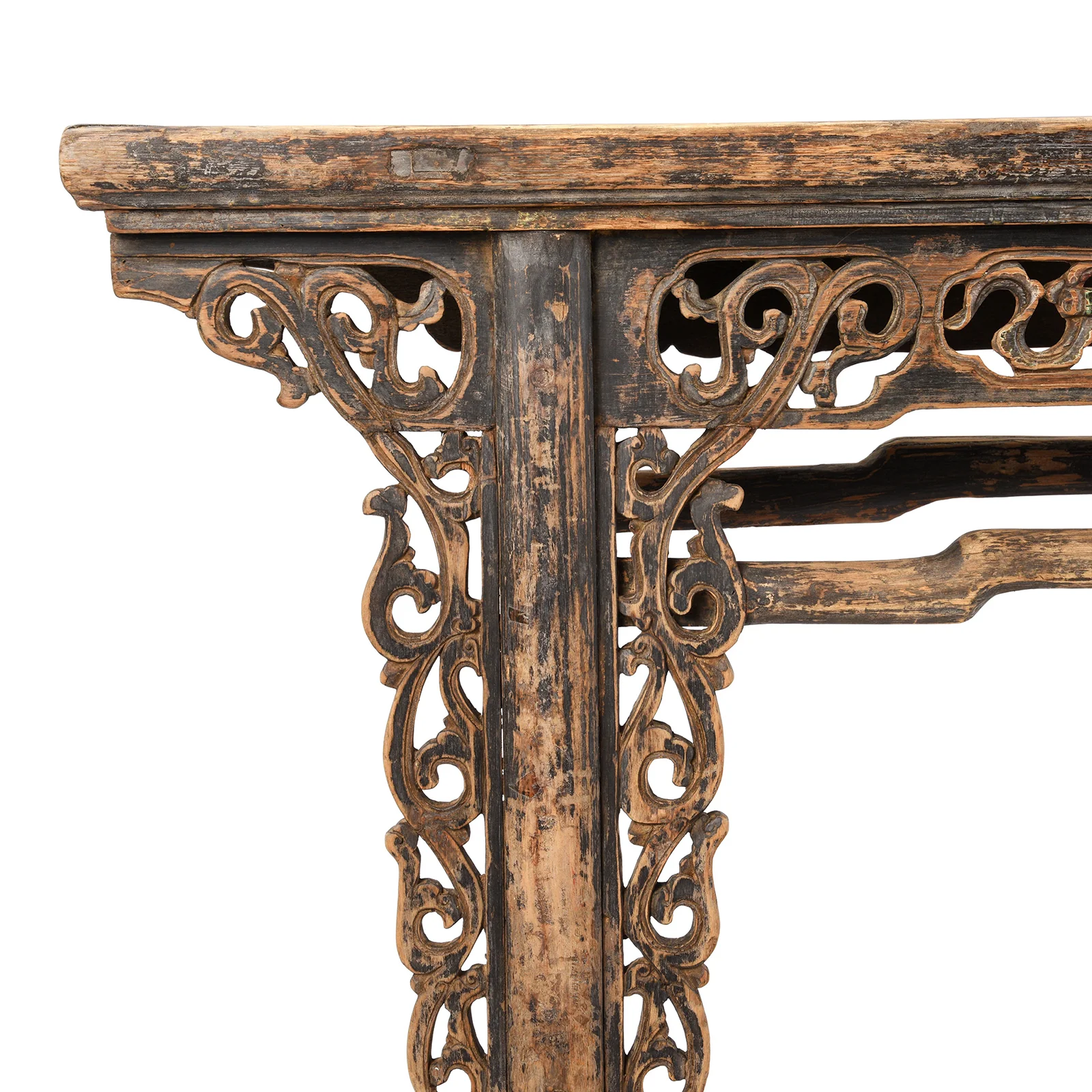 Carved Chinese Altar Table From Qinghai - 19th Century - Image 3