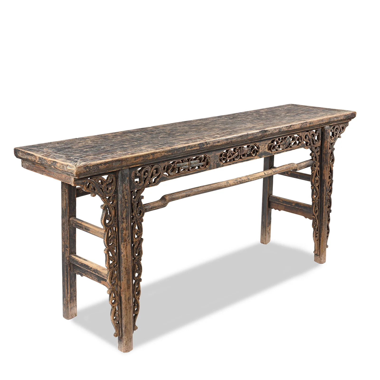Carved Chinese Altar Table From Qinghai - 19th Century - Image 4