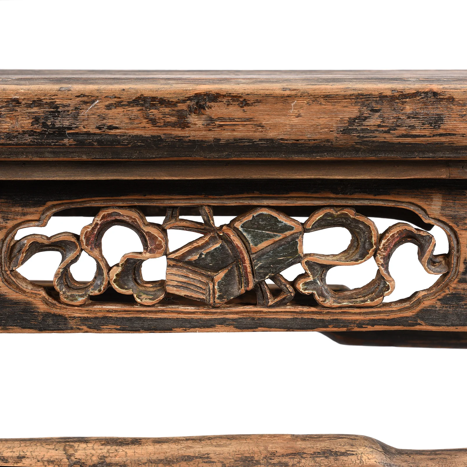 Carved Chinese Altar Table From Qinghai - 19th Century - Image 5