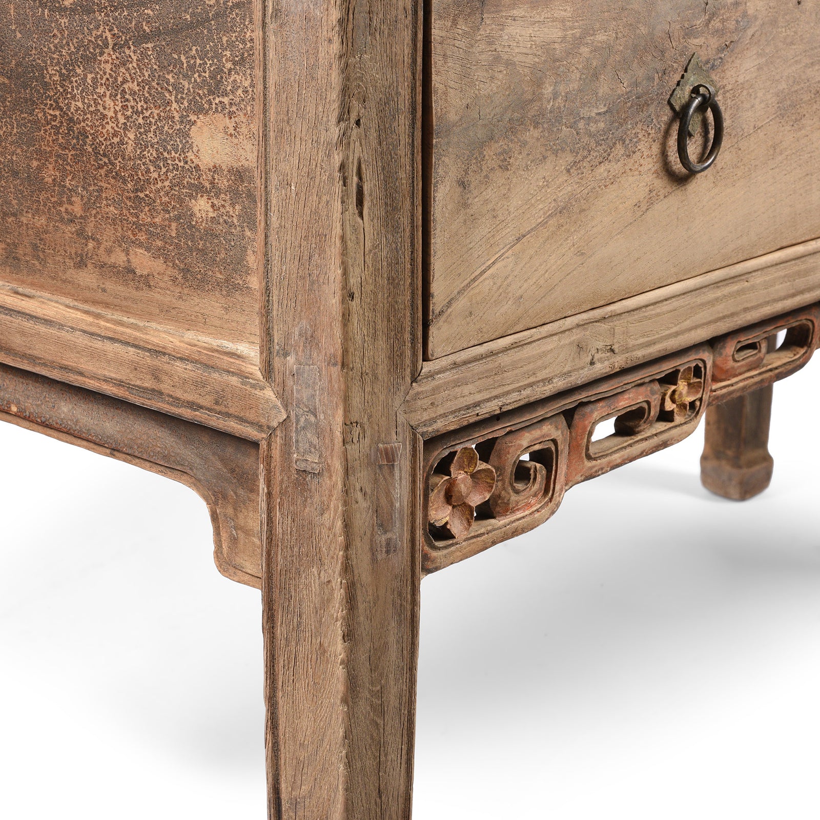 Carved Elm Coffer Table From Shanxi - Early 19th Century - Image 12