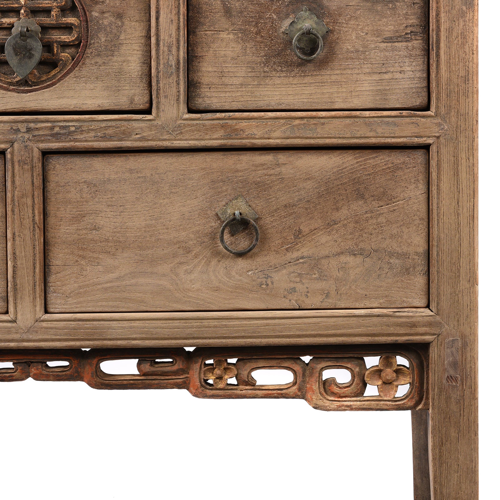 Carved Elm Coffer Table From Shanxi - Early 19th Century - Image 7
