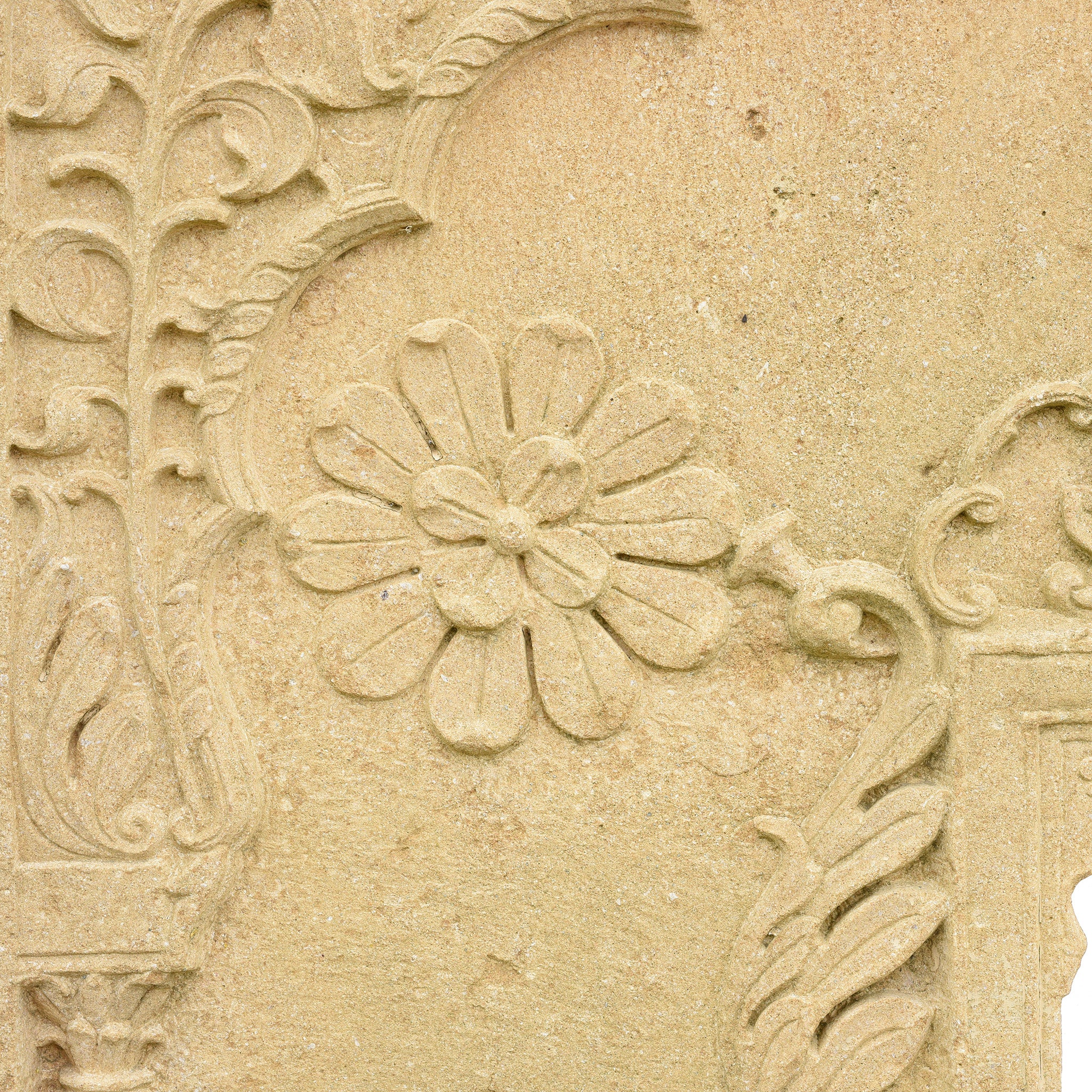 Carved Stone Window Jharokha Panel From Jaisalmer - 18th Century - Image 4