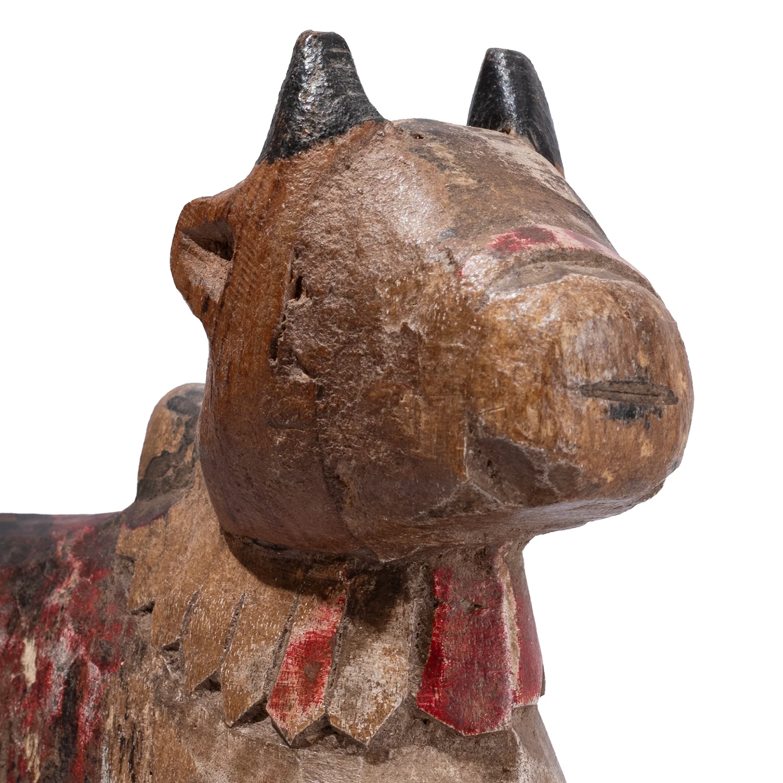Nandi Bull Toy From Andhra Pradesh - Ca 1950's - Image 3
