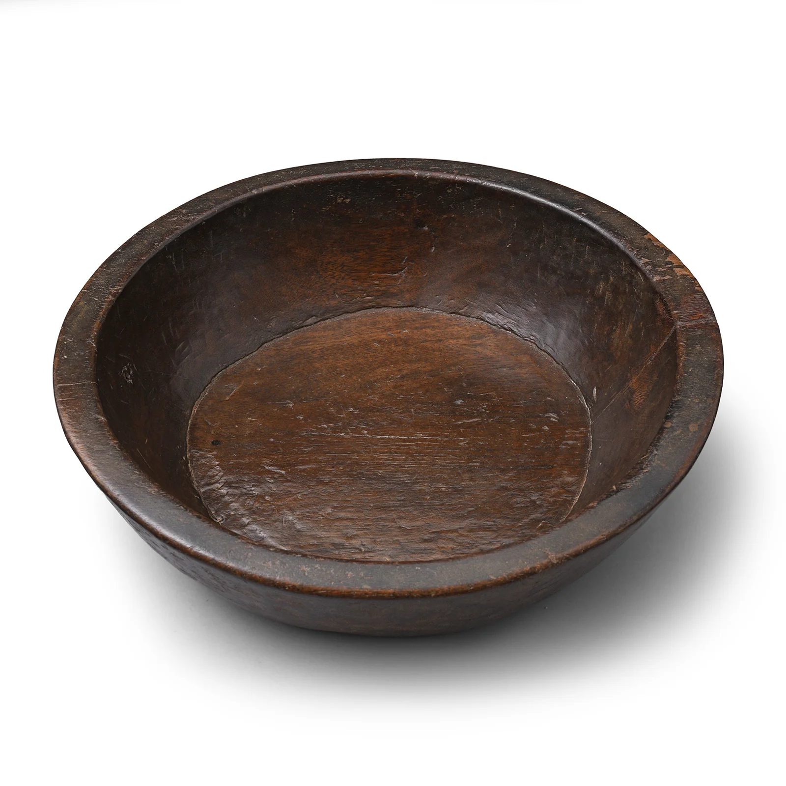 Old Carved Indian Parath Bowl - Image 3