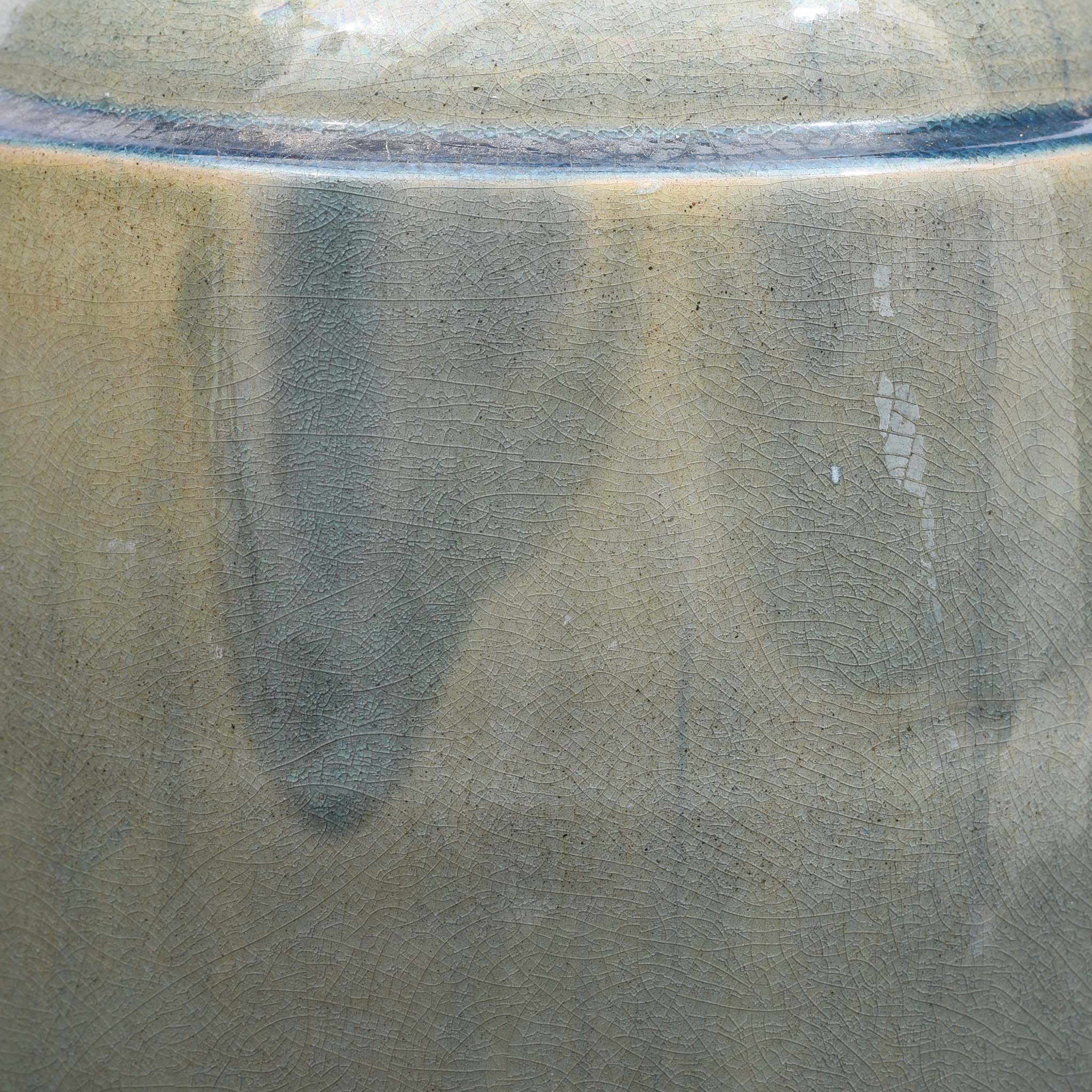 Celadon Glaze Tea Jar Table Lamp - Image 3