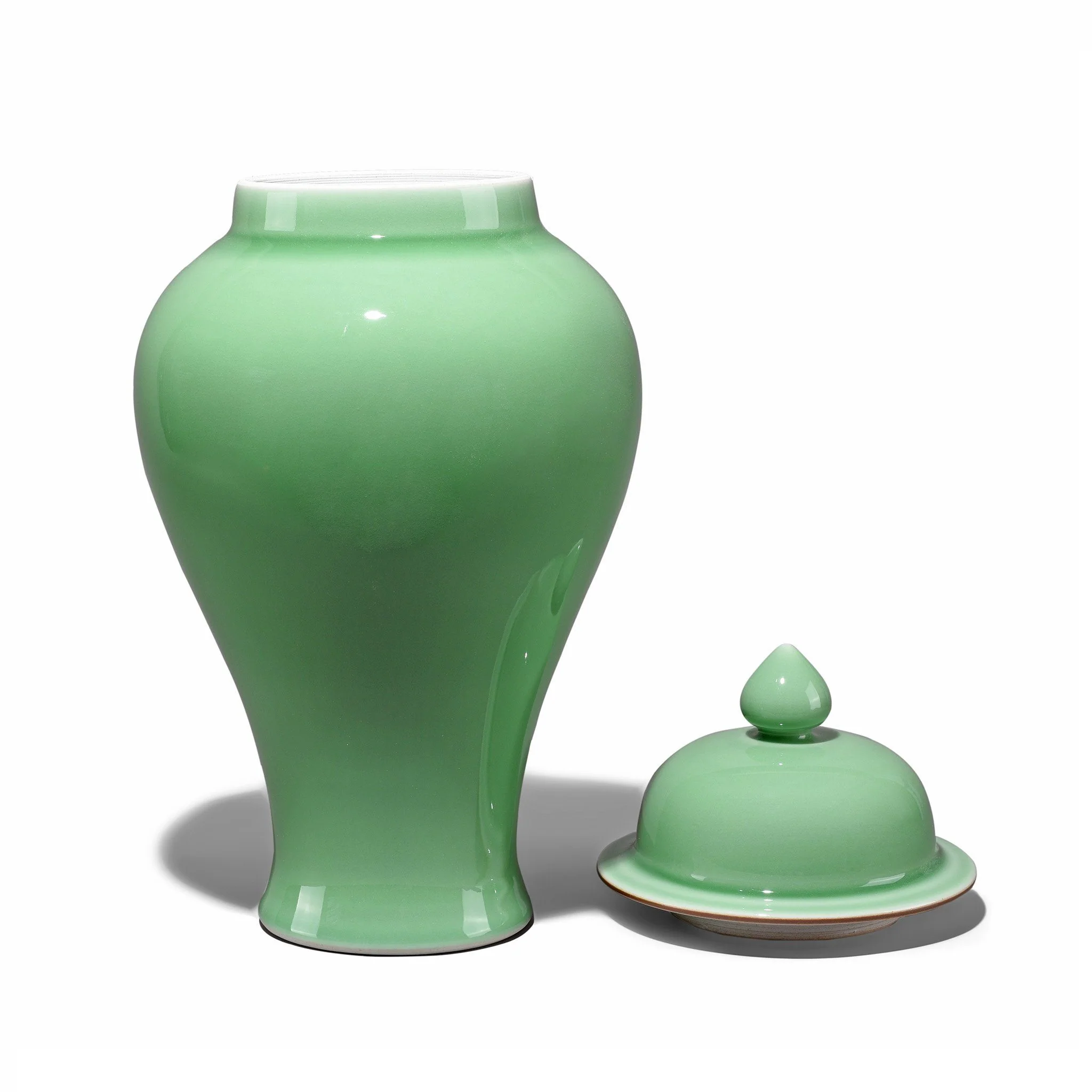 Celadon Porcelain Temple Jar - Image 5