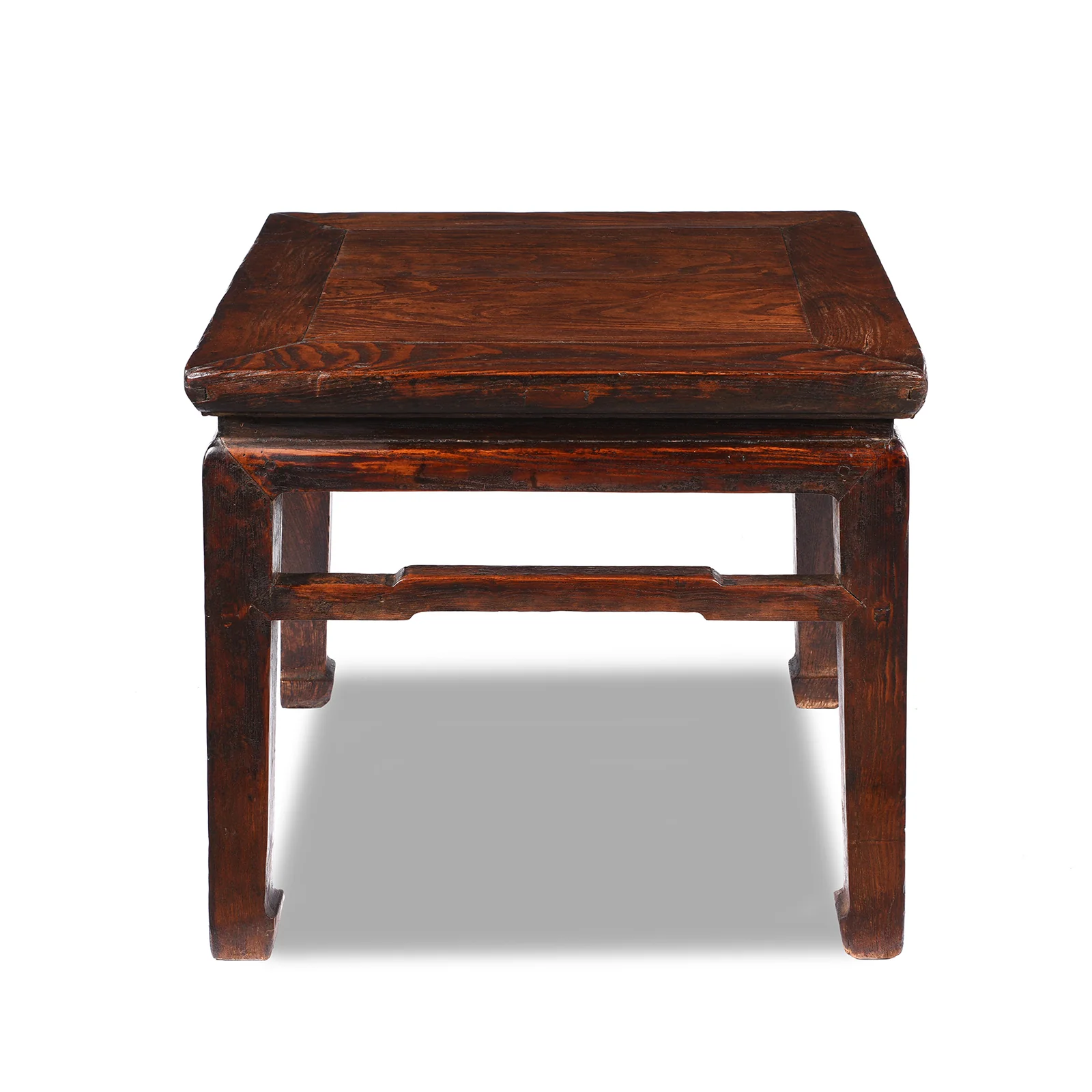 Chinese Elm Square Side Table  - Ca 1920's - Image 3