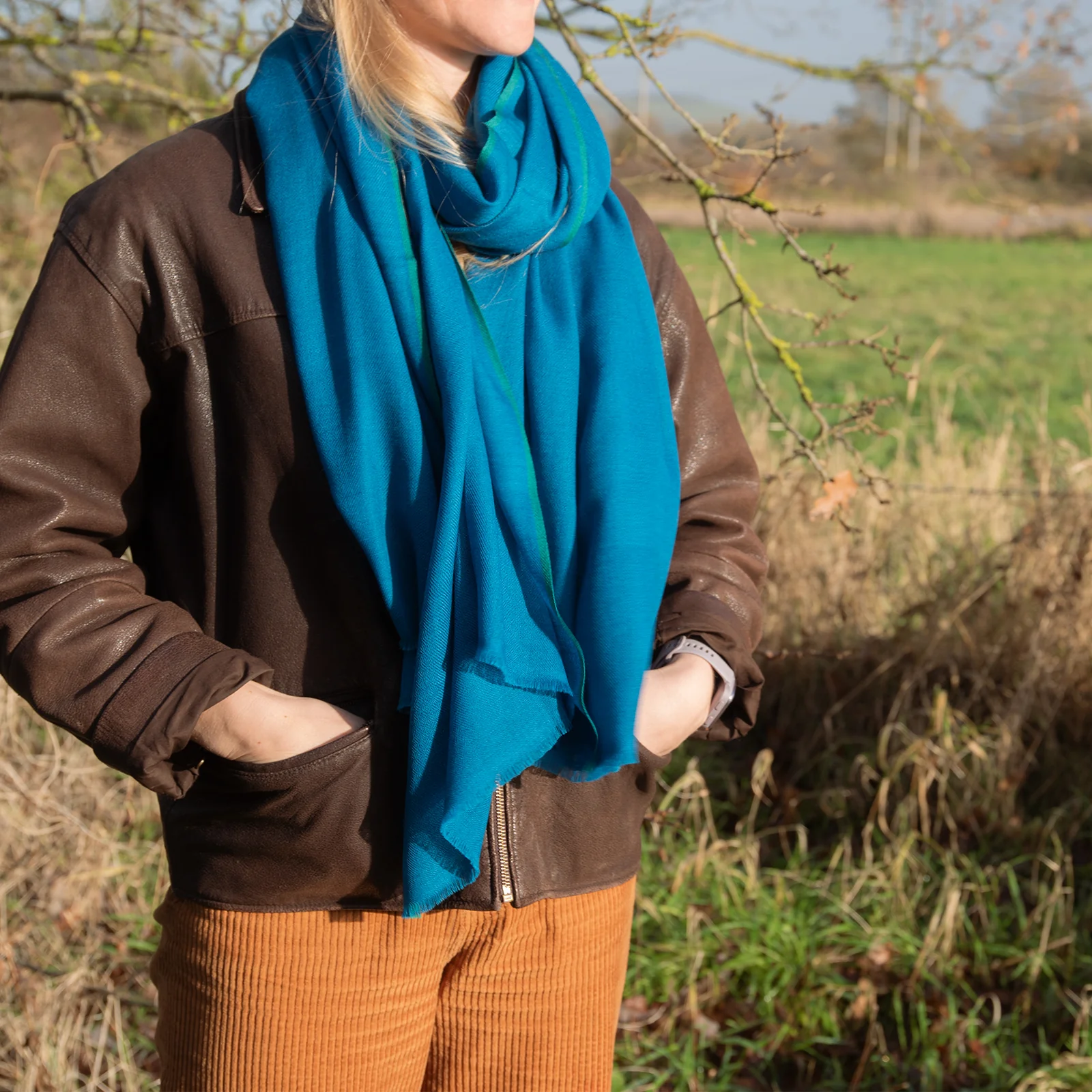 The Roman Cashmere Shawl by Cosi - 4 Colours - Image 3
