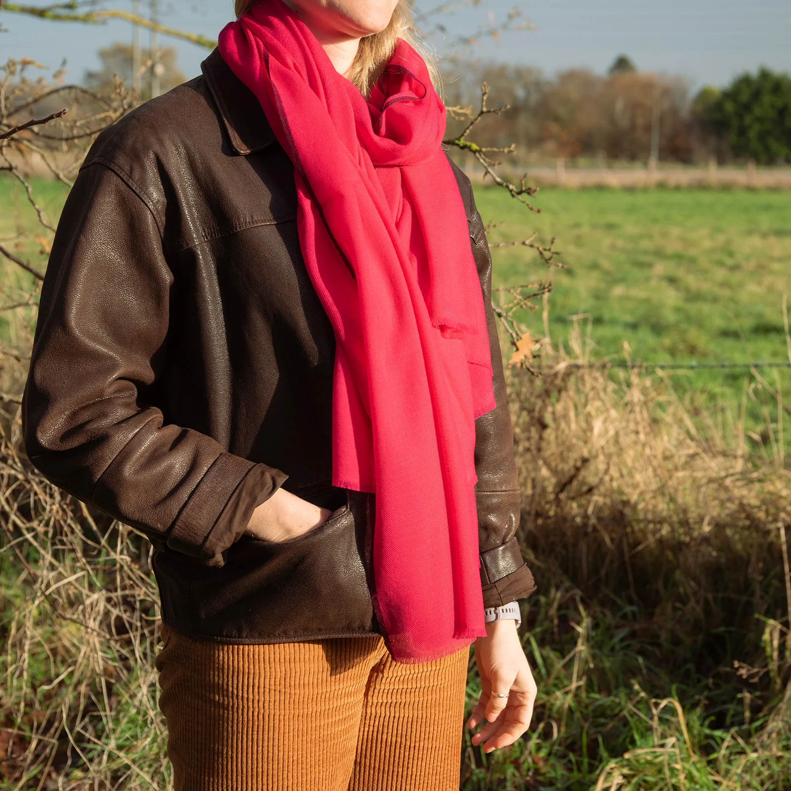 The Roman Cashmere Shawl by Cosi - 4 Colours - Image 4