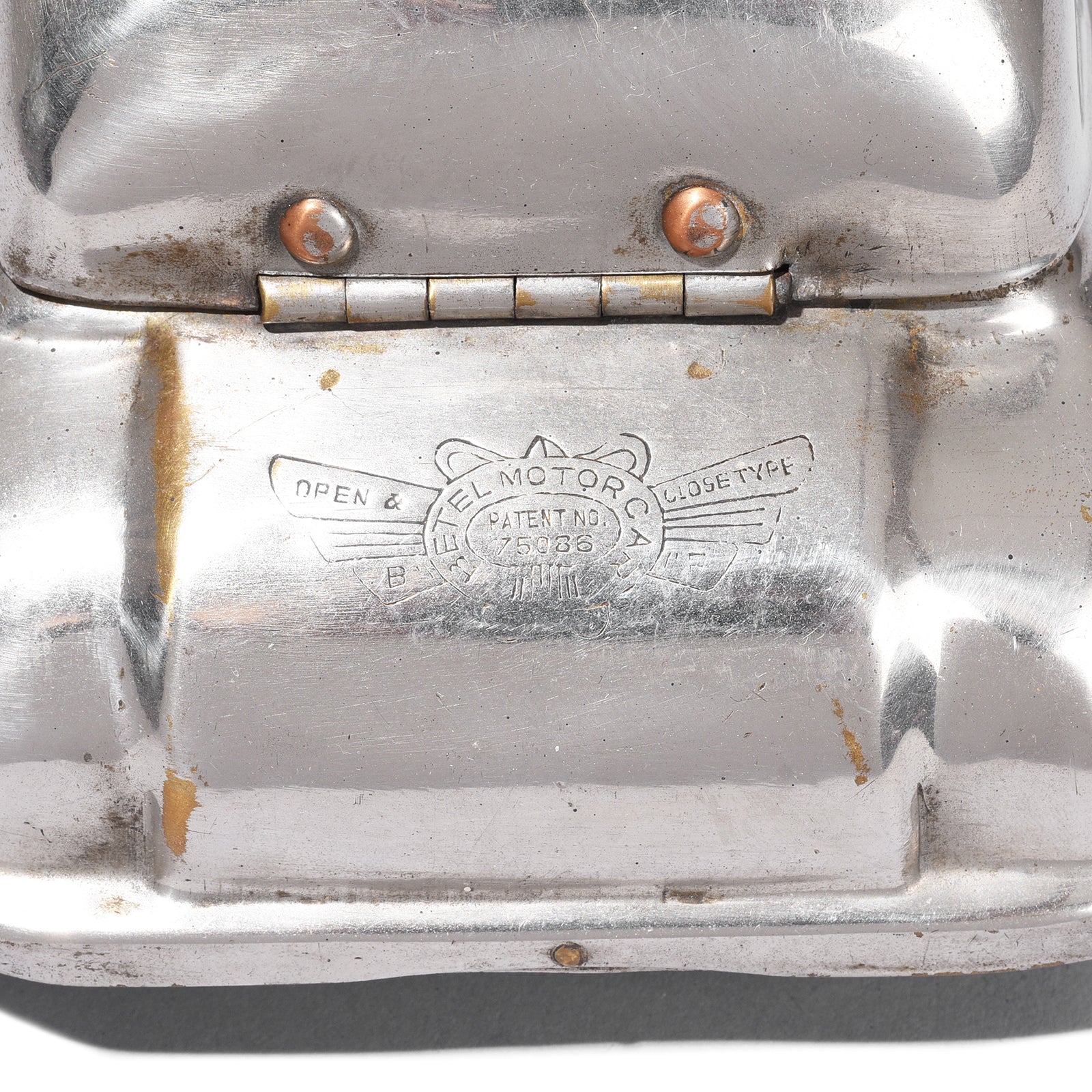 Vintage Brass Car Betel Nut Box - Ca 1940's - Image 6