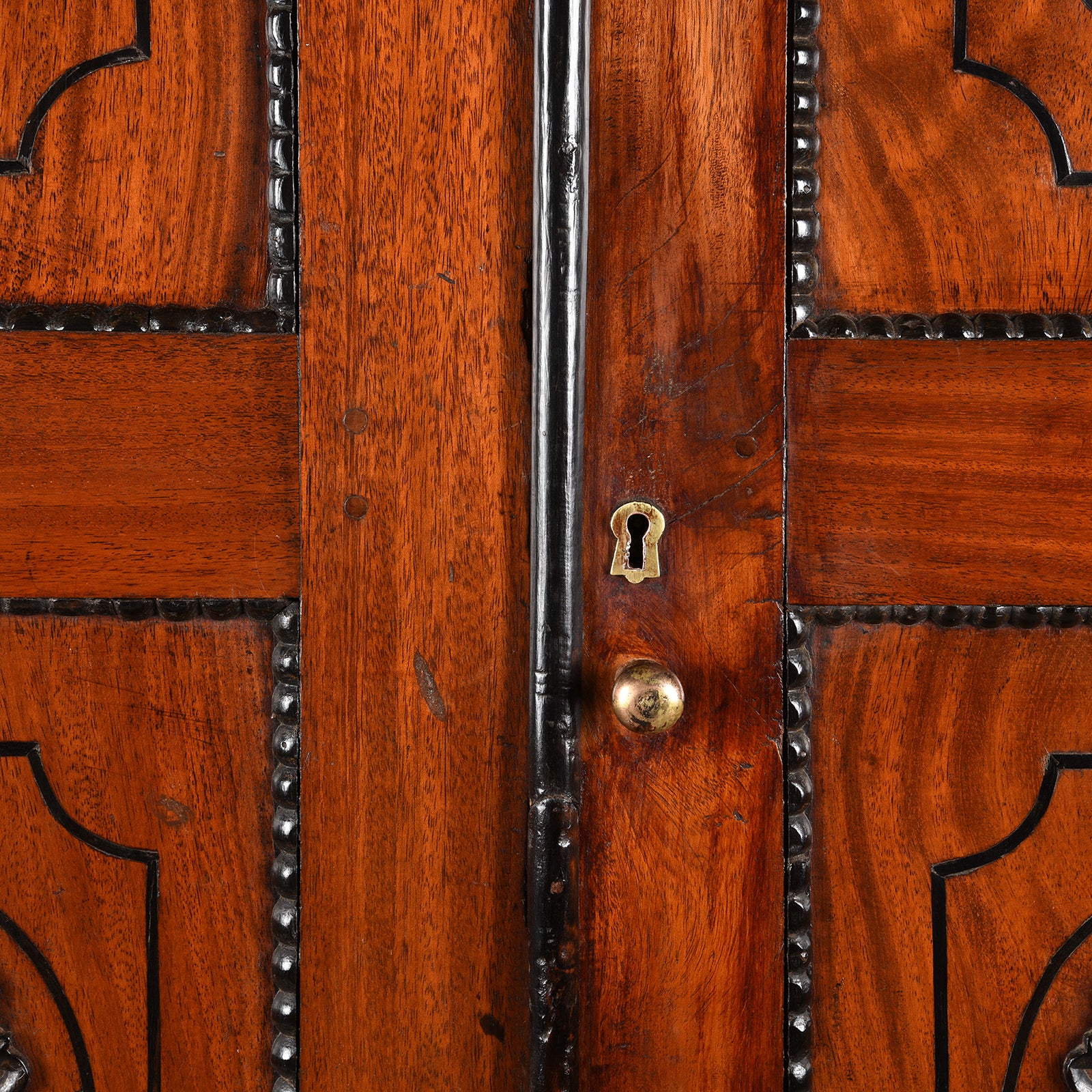 Dutch Colonial Jackfruit & Ebony Cabinet From Sri-Lanka -19th Century - Image 9