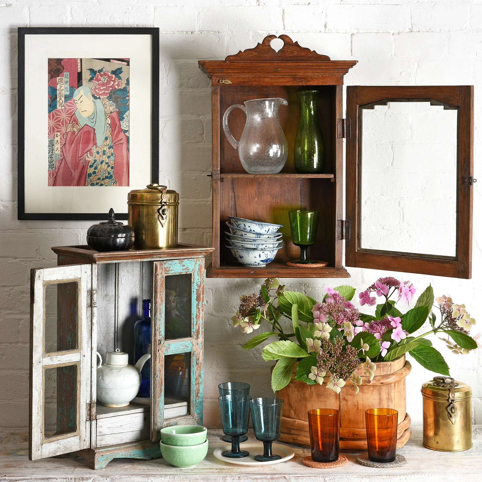 Japanese Woodblock Print of Actor Onoe Kikugoro V - Meiji Period - Image 4