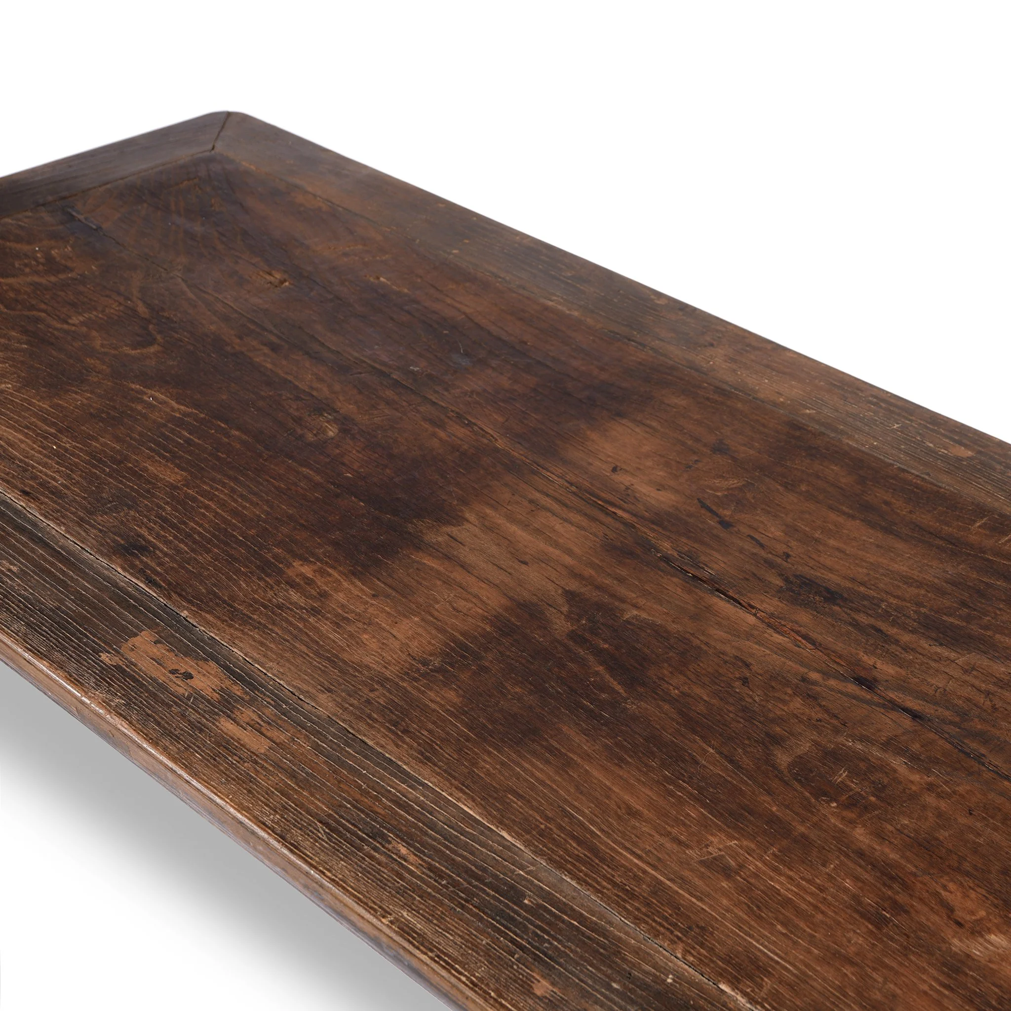 Red Elm Dining Table From Hebei - 19th Century - Image 5