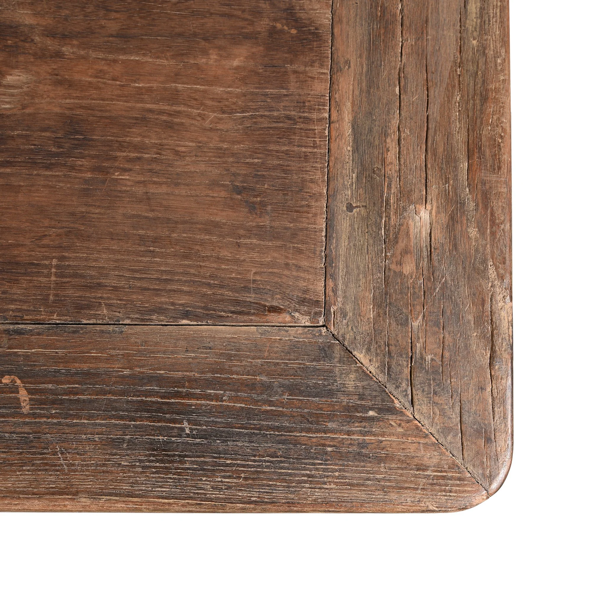 Red Elm Dining Table From Hebei - 19th Century - Image 6