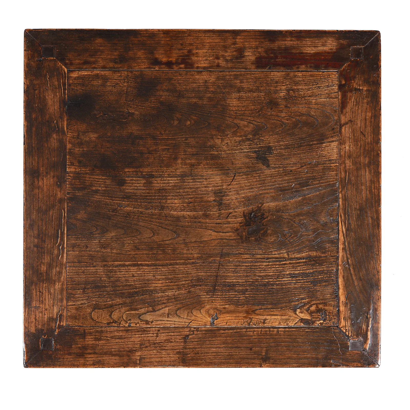 Chinese Elm Square Coffee Table From Shanxi - 19th Century - Image 4