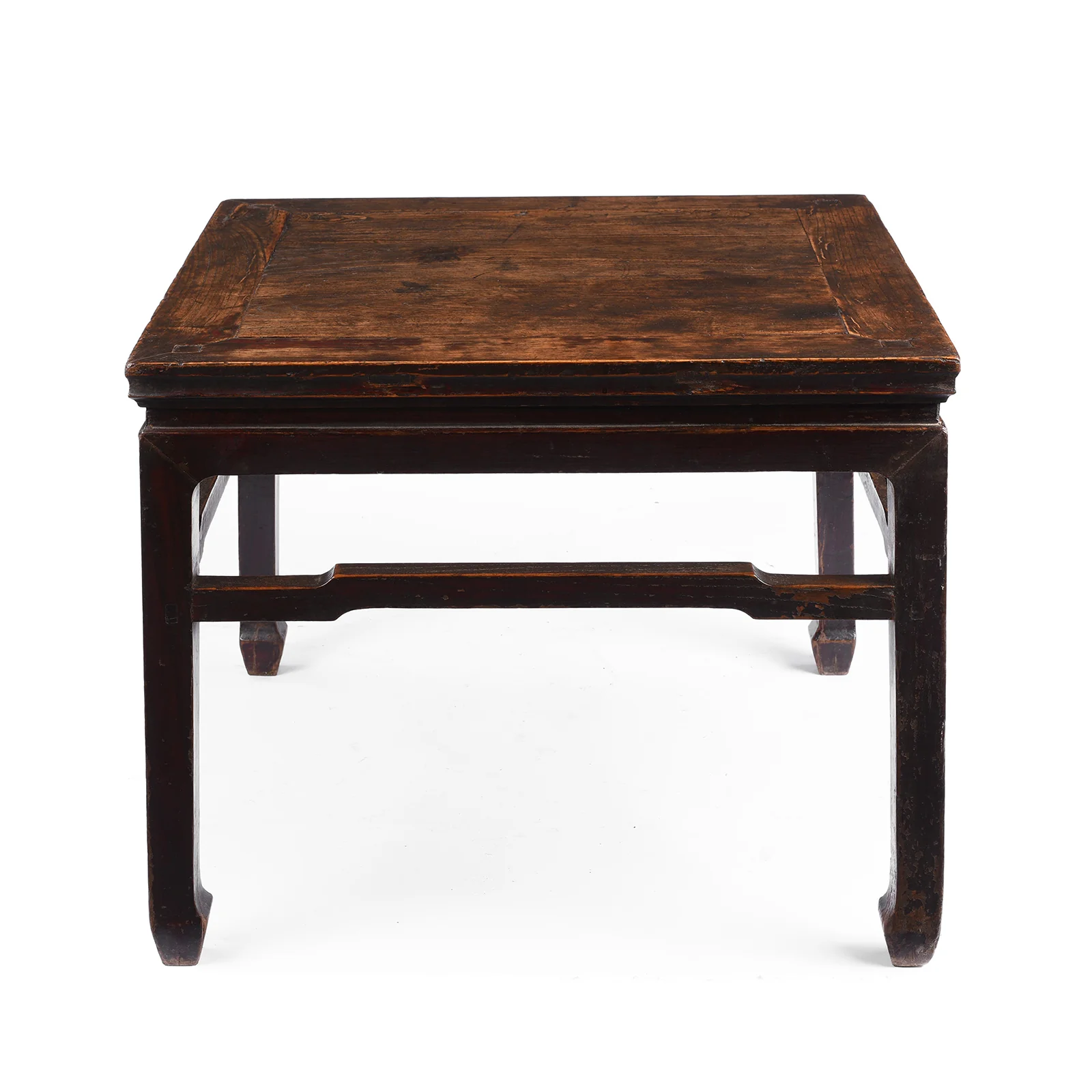 Chinese Elm Square Coffee Table From Shanxi - 19th Century - Image 6
