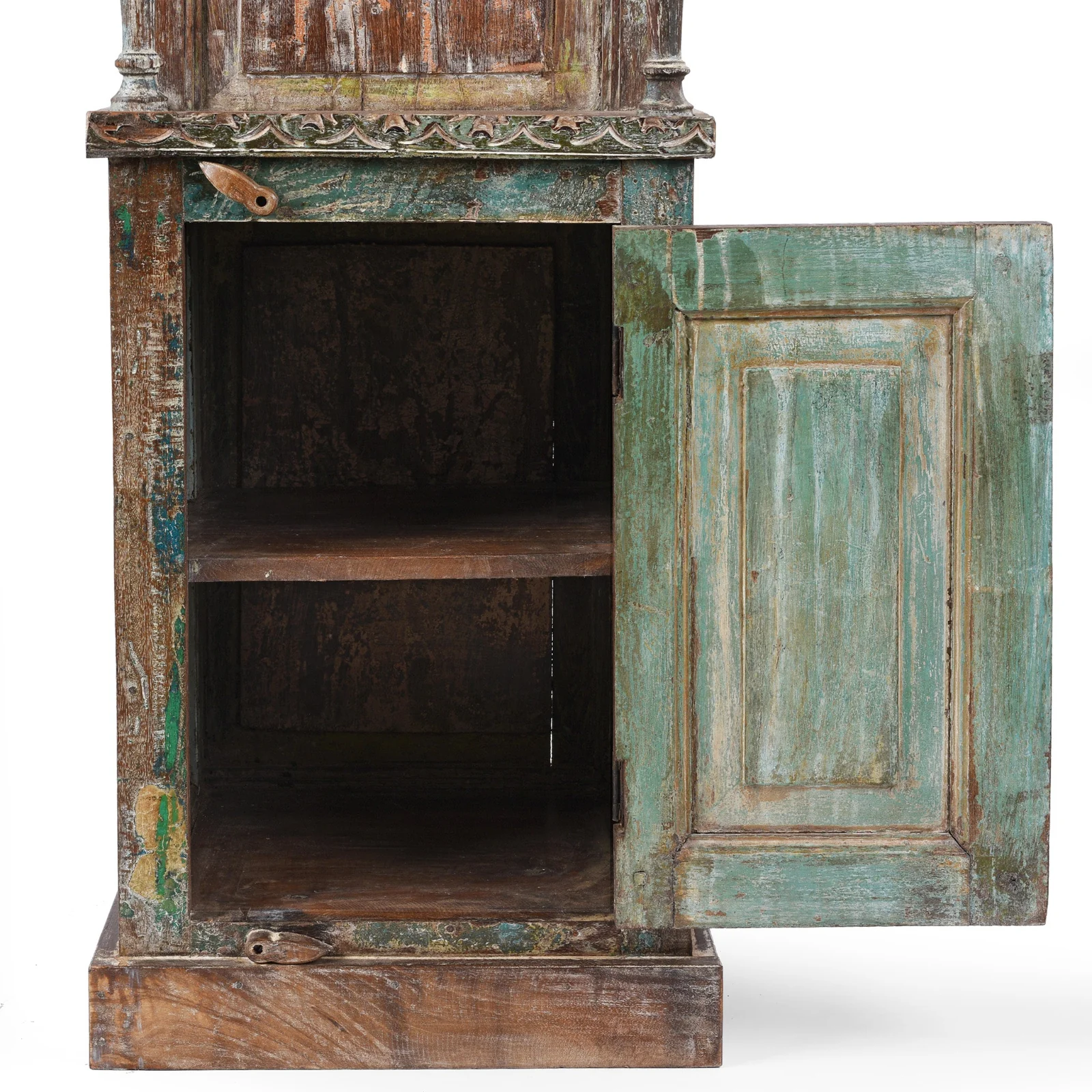 Reclaimed Teak Wood Bookshelf - Image 3
