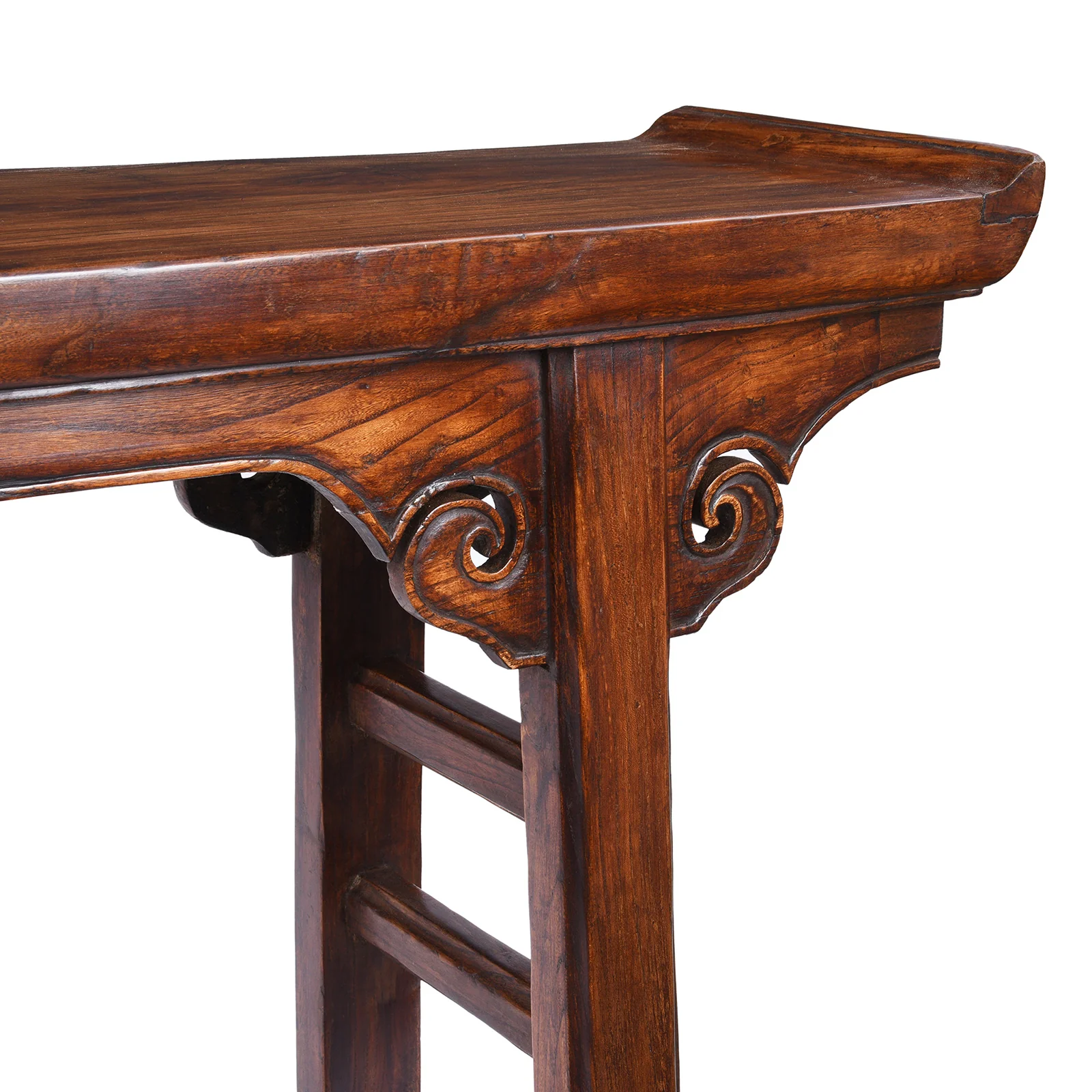 Red Elm Altar Table From Jiangsu - 19th Century - Image 4