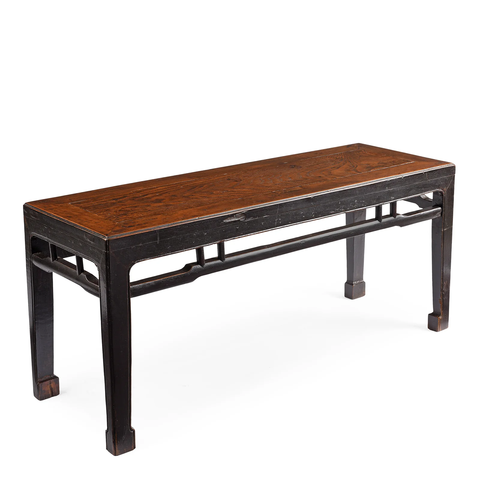 Red Elm Bench / Coffee Table From Jiangsu - 19th Century - Image 3